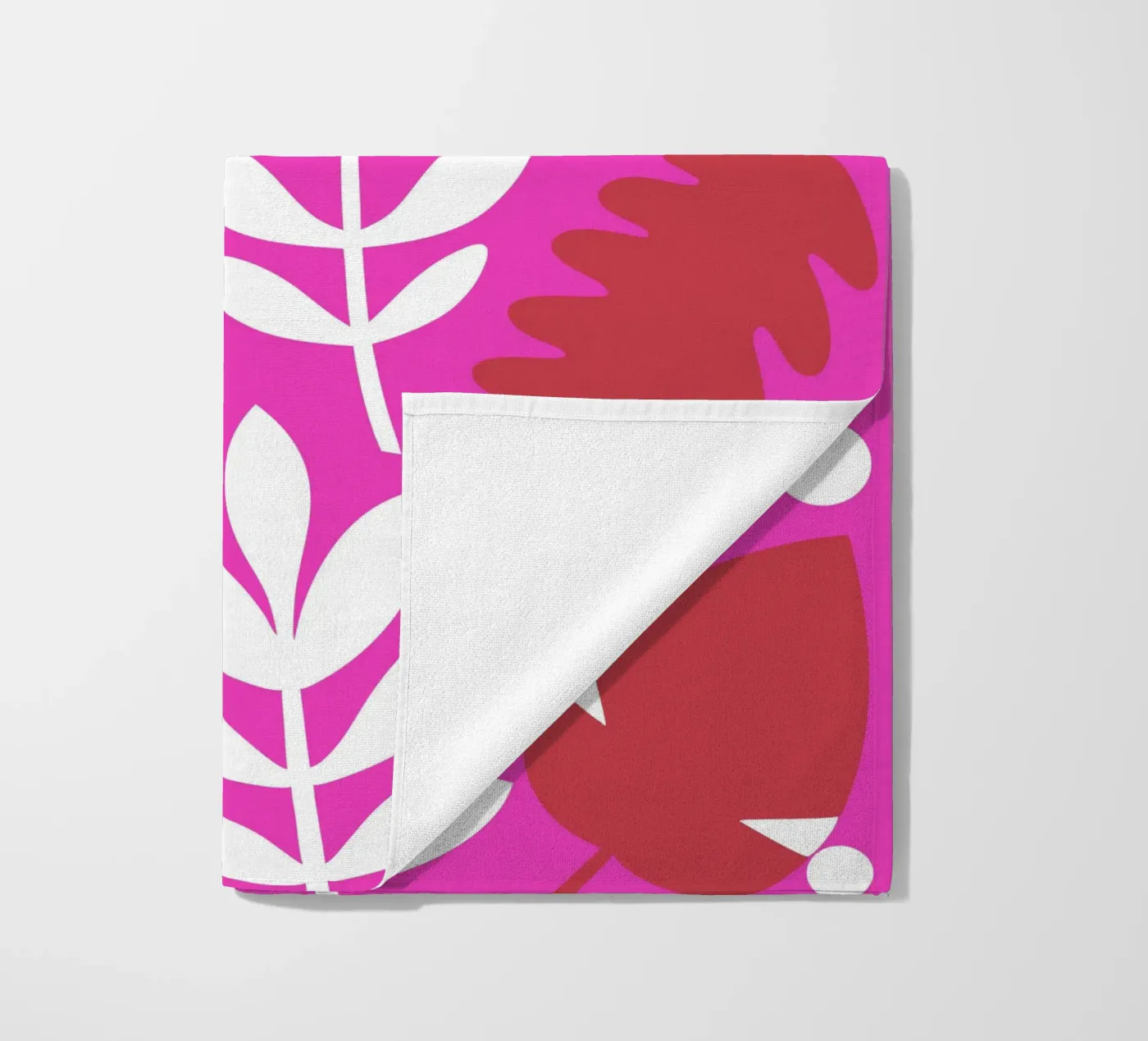 Leaf Pettern telo mare da FLOWER PLACE SHOP