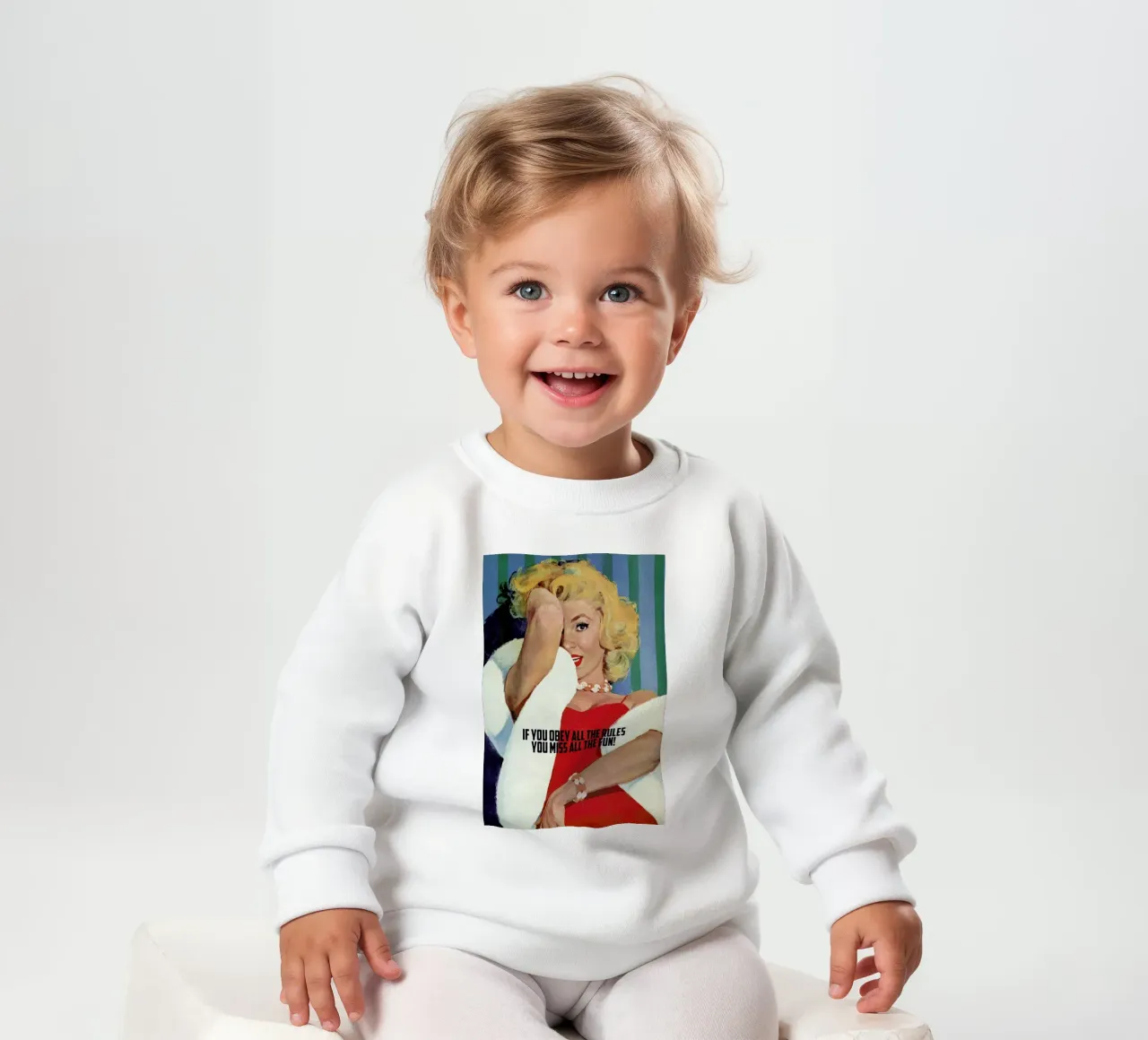 If You Obey All The Rules sweat pour bébé de Gallery Print and Art Limited