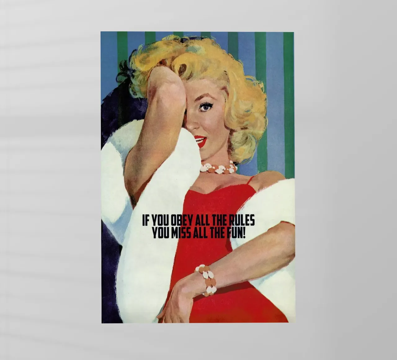 If You Obey All The Rules pellicola backlit da Gallery Print and Art Limited