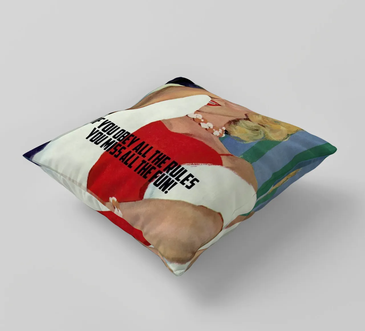 If You Obey All The Rules kussen van Gallery Print and Art Limited
