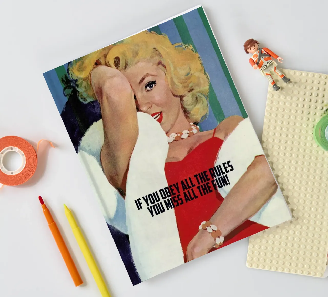 If You Obey All The Rules notebook by Gallery Print and Art Limited