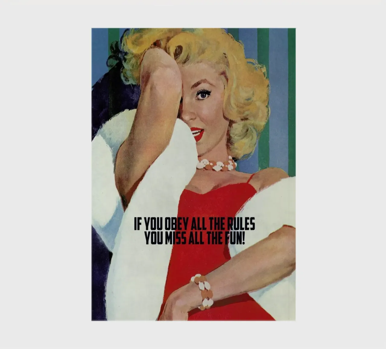 If You Obey All The Rules notebook by Gallery Print and Art Limited