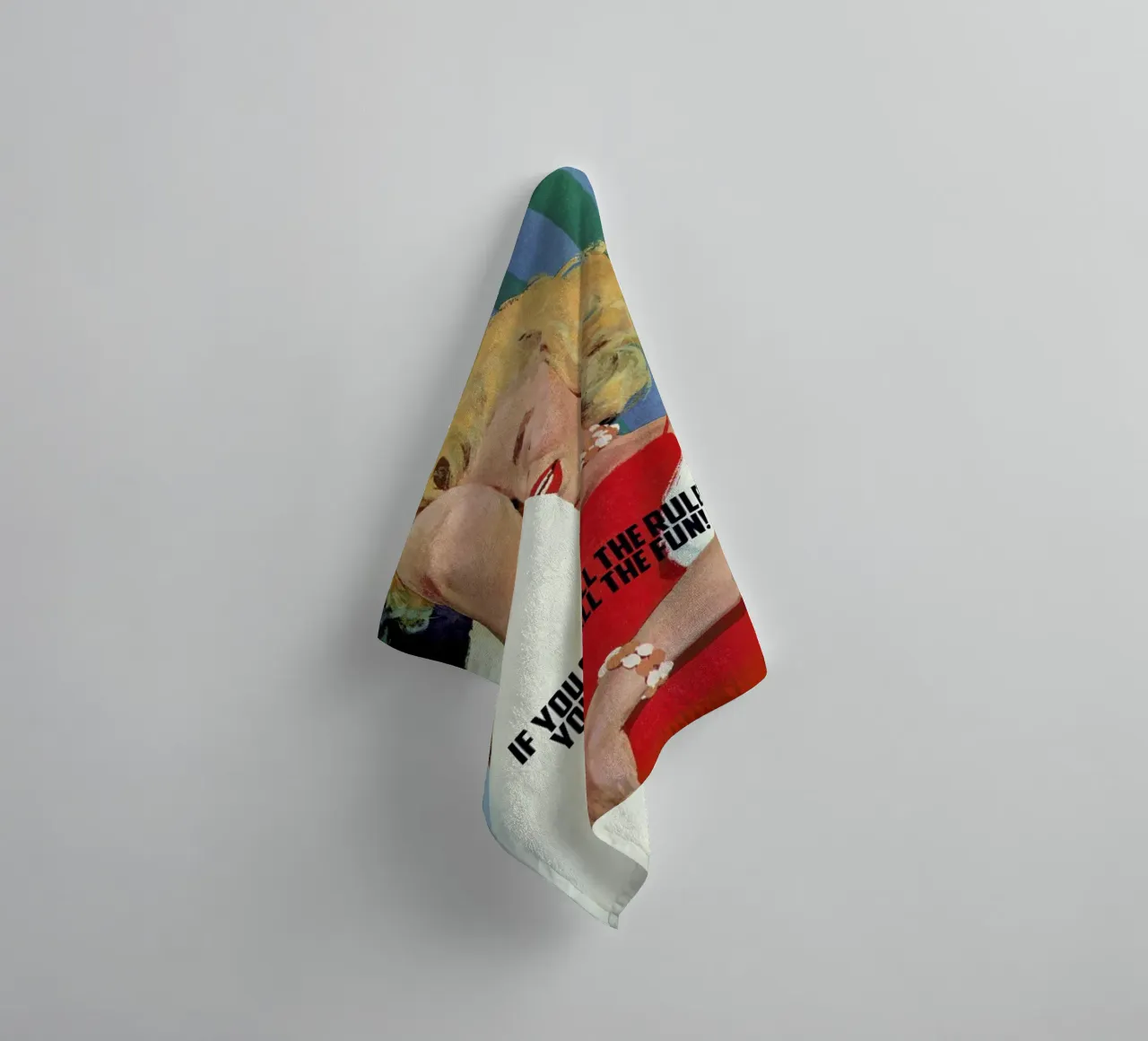 If You Obey All The Rules asciugamano da bagno da Gallery Print and Art Limited