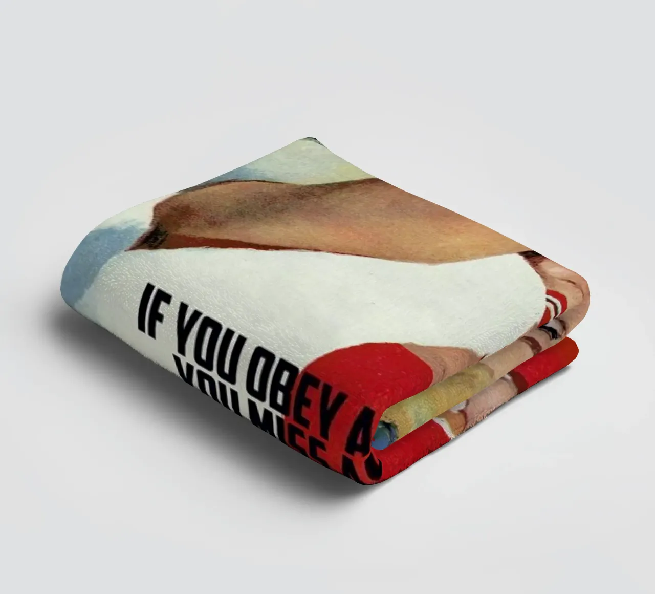 If You Obey All The Rules asciugamano da bagno da Gallery Print and Art Limited