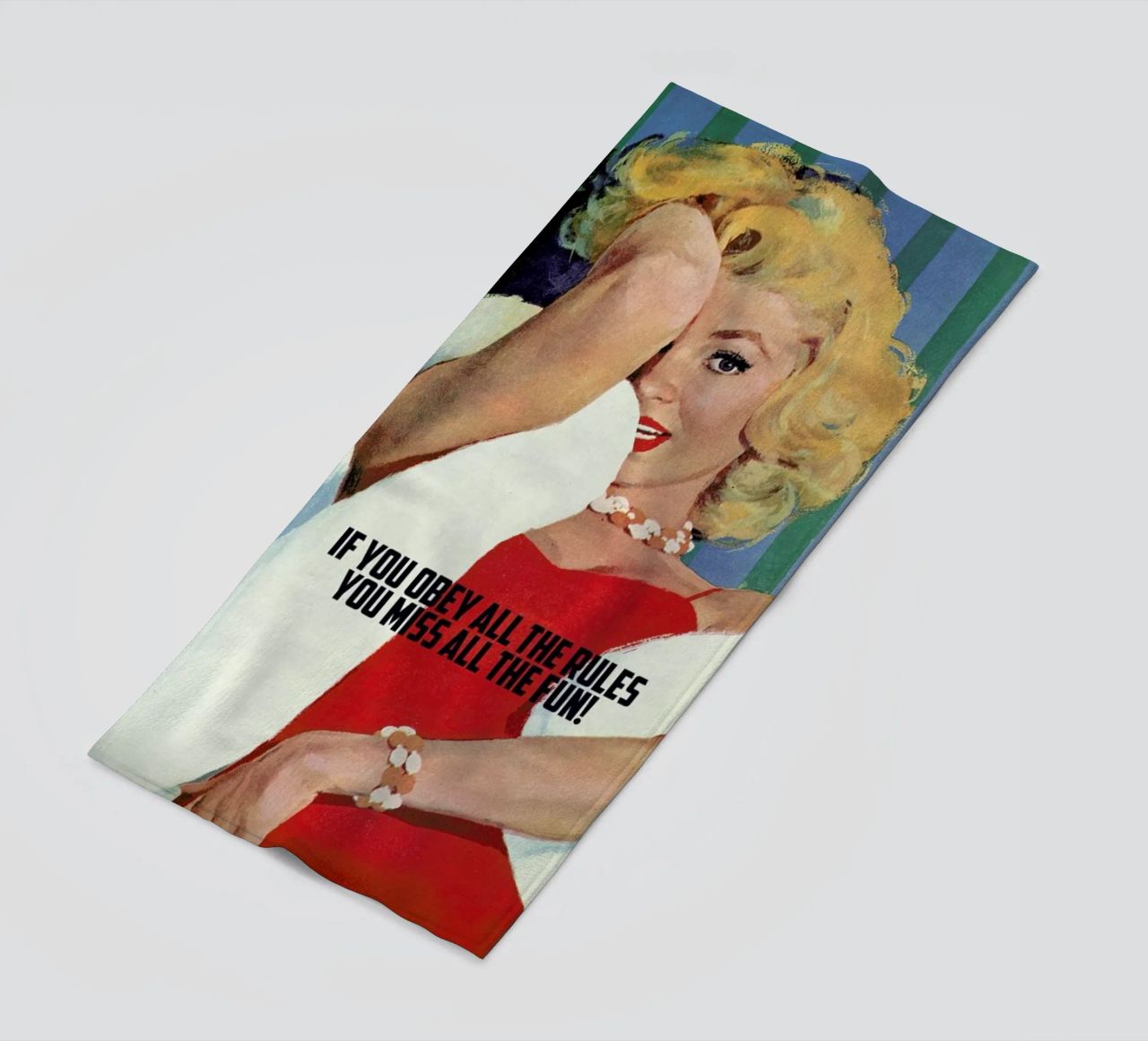 If You Obey All The Rules serviette de plage de Gallery Print and Art Limited