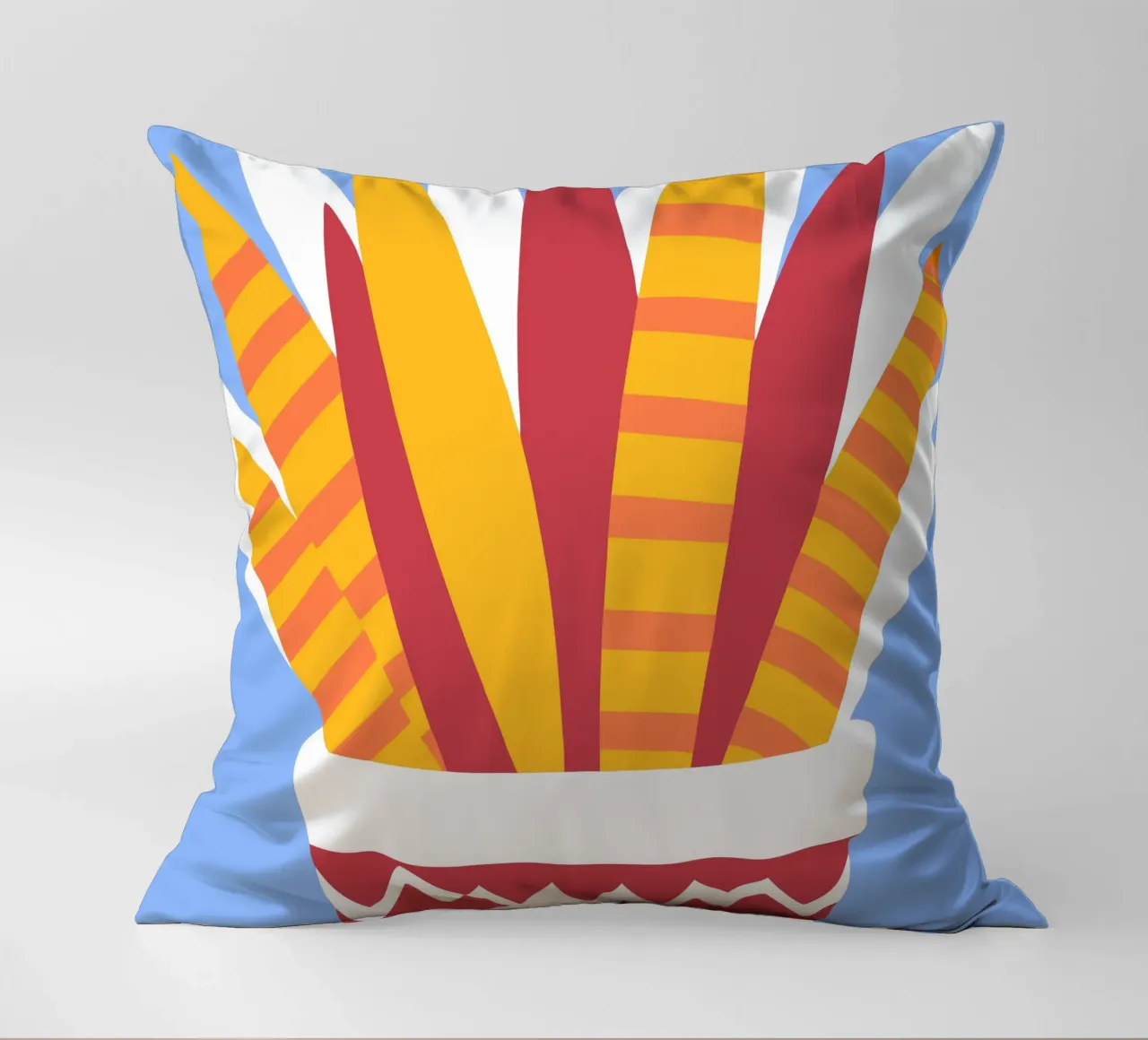 Plant Vase decorative cushion by FLOWER PLACE SHOP