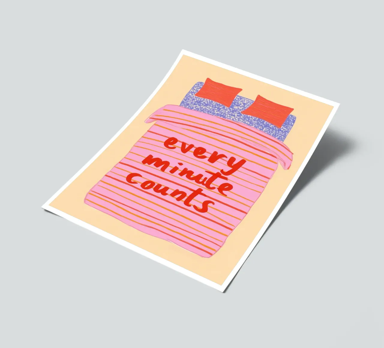 Fröhliche Morgenroutine Stickerbogen von Carinaprint