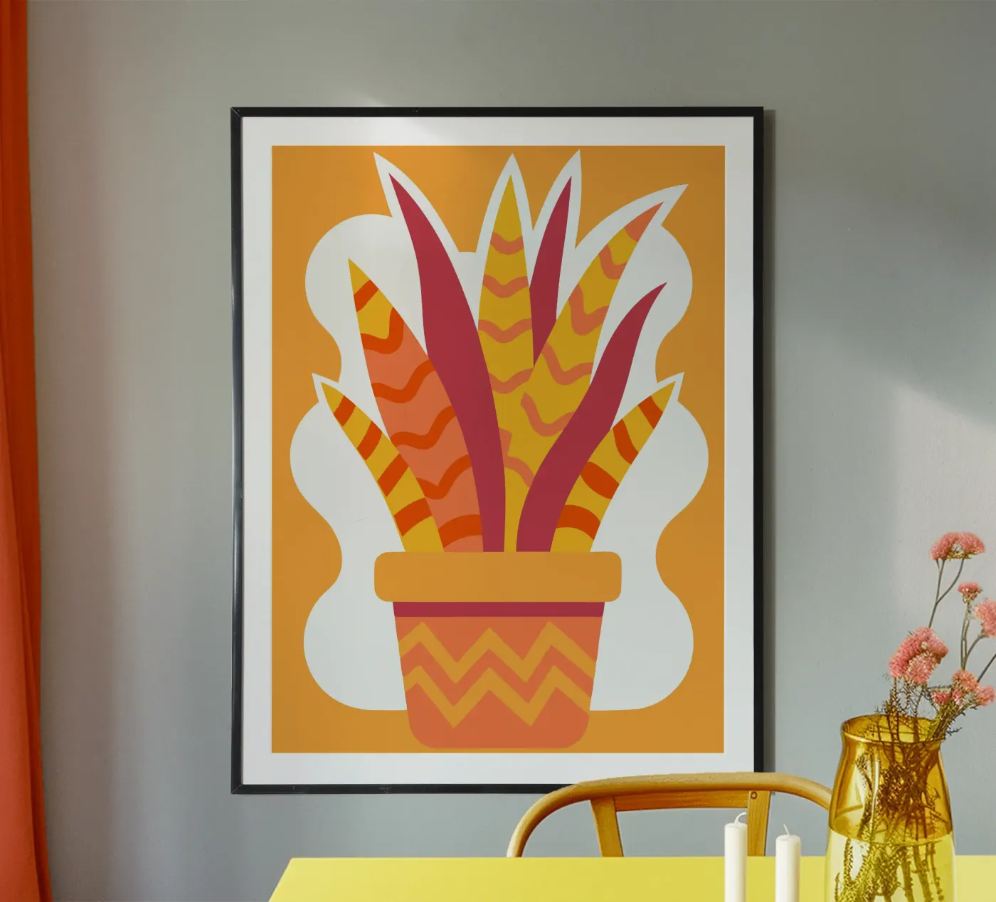Vaso per piante poster da FLOWER PLACE SHOP
