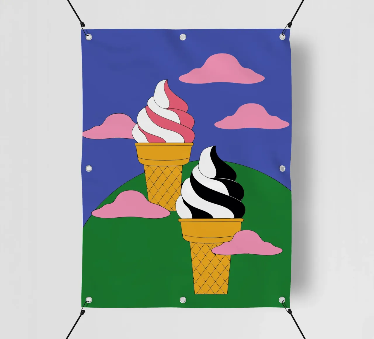 Gelato telo in pvc da OUR SHOP