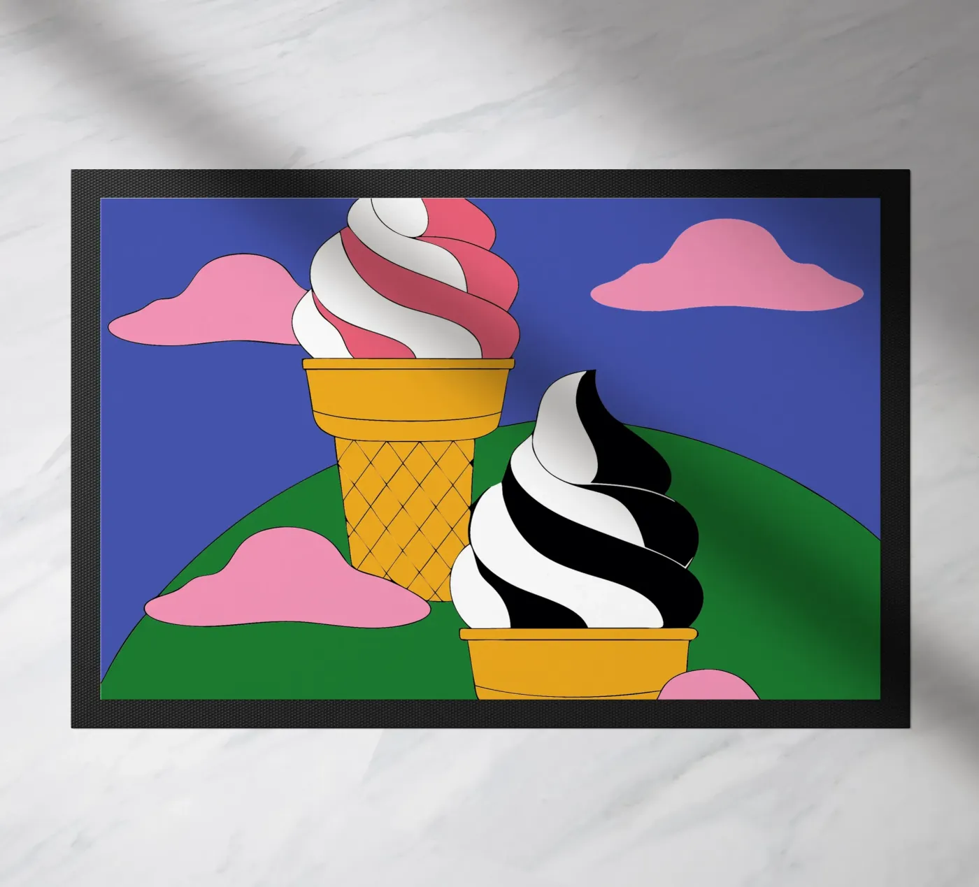 Ice cream deurmat van OUR SHOP