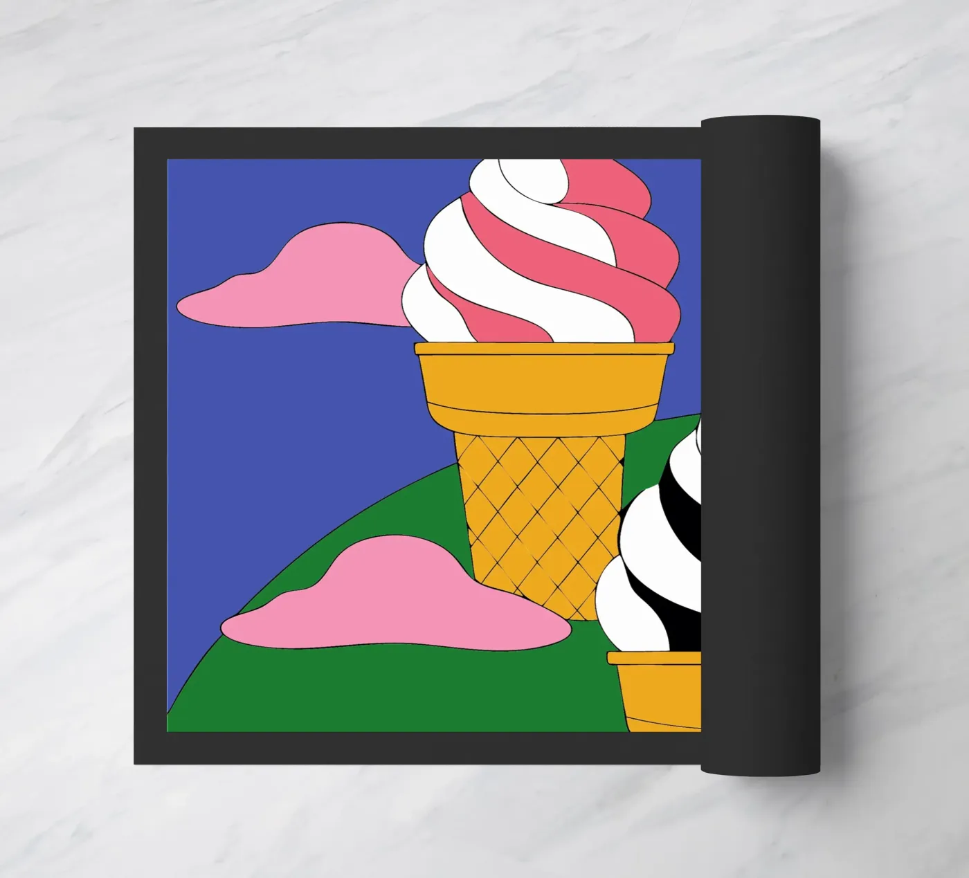 Ice cream deurmat van OUR SHOP