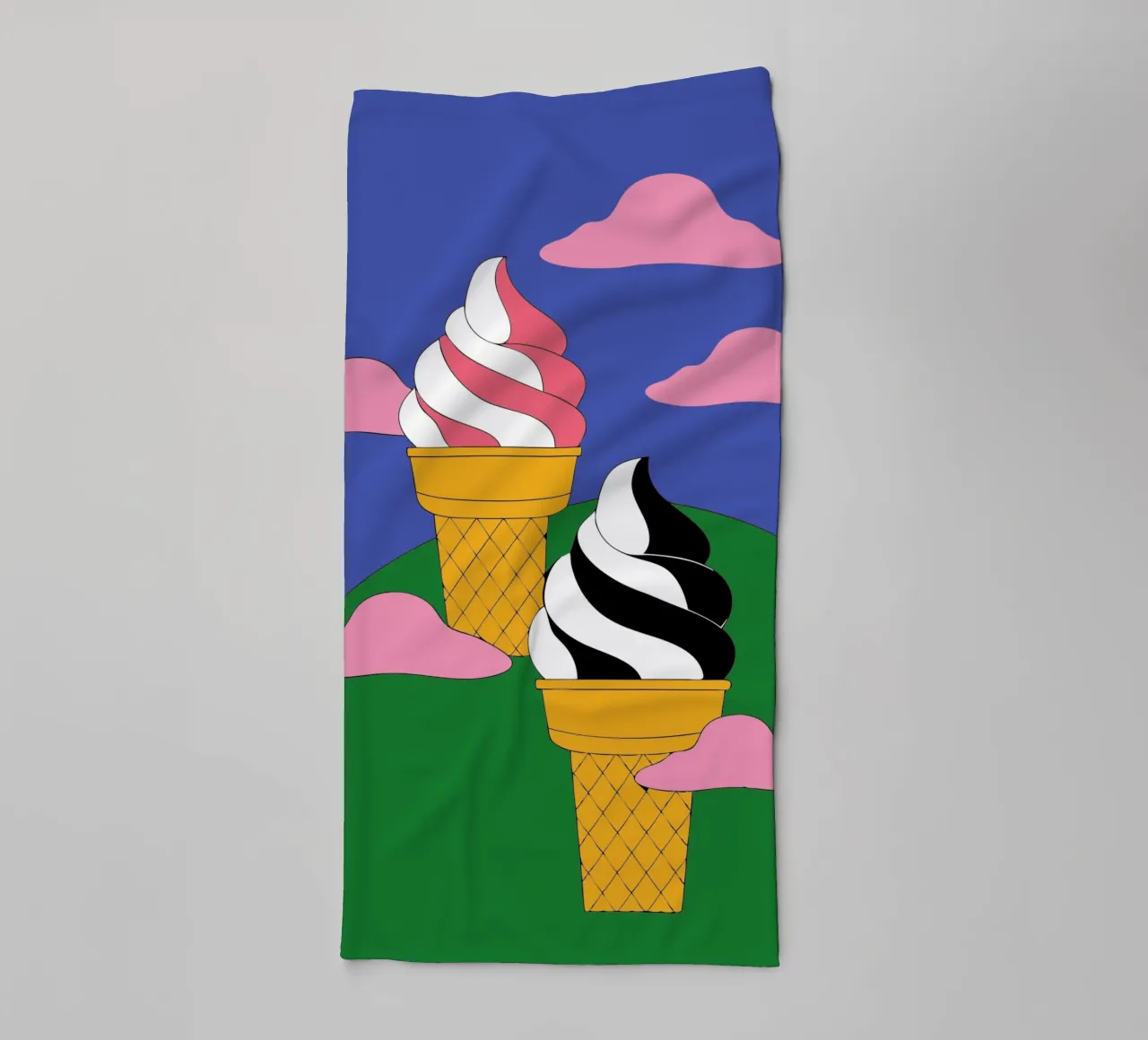 Glaces serviette de bain de OUR SHOP