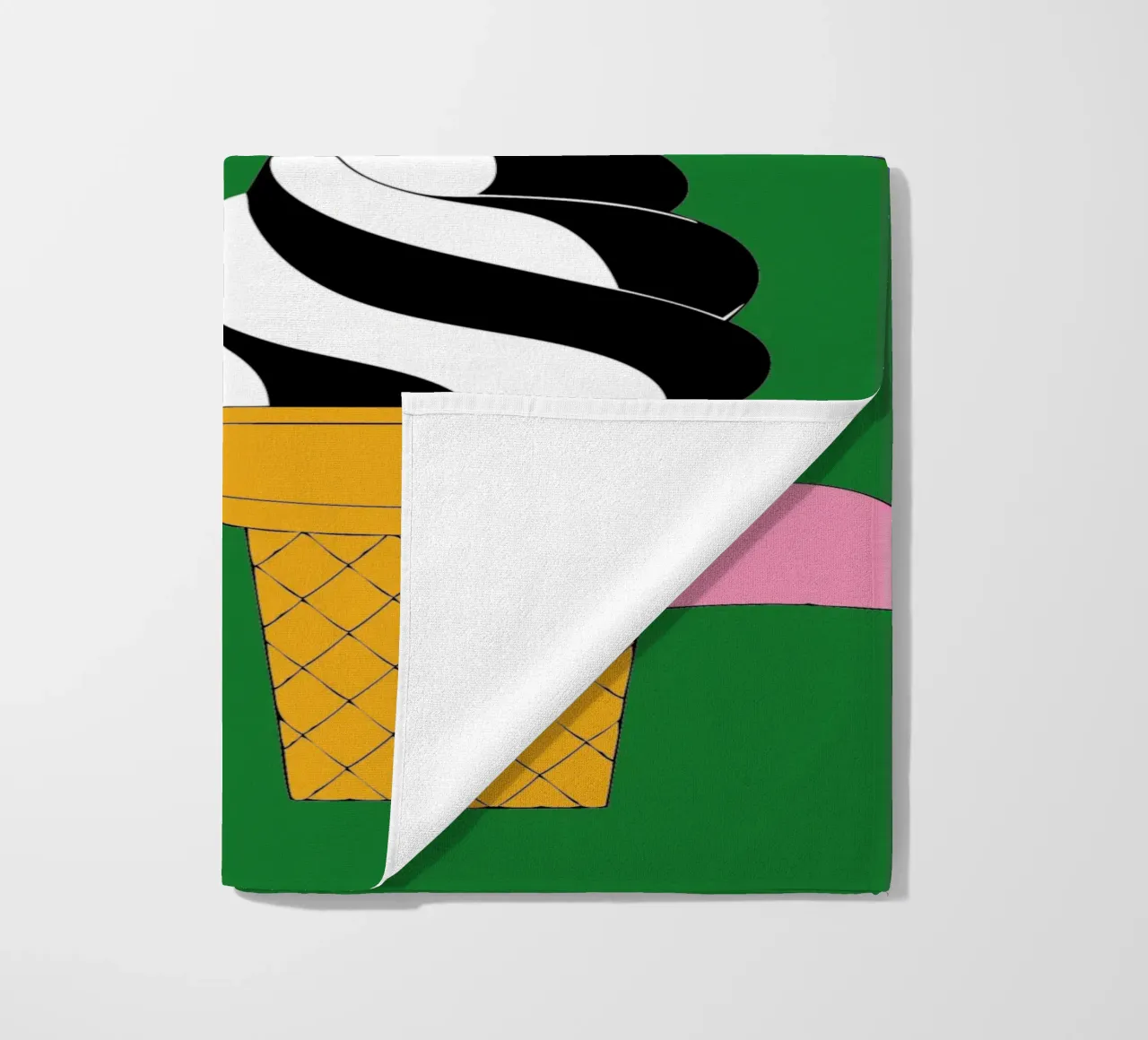 Ice cream beach towel by OUR SHOP