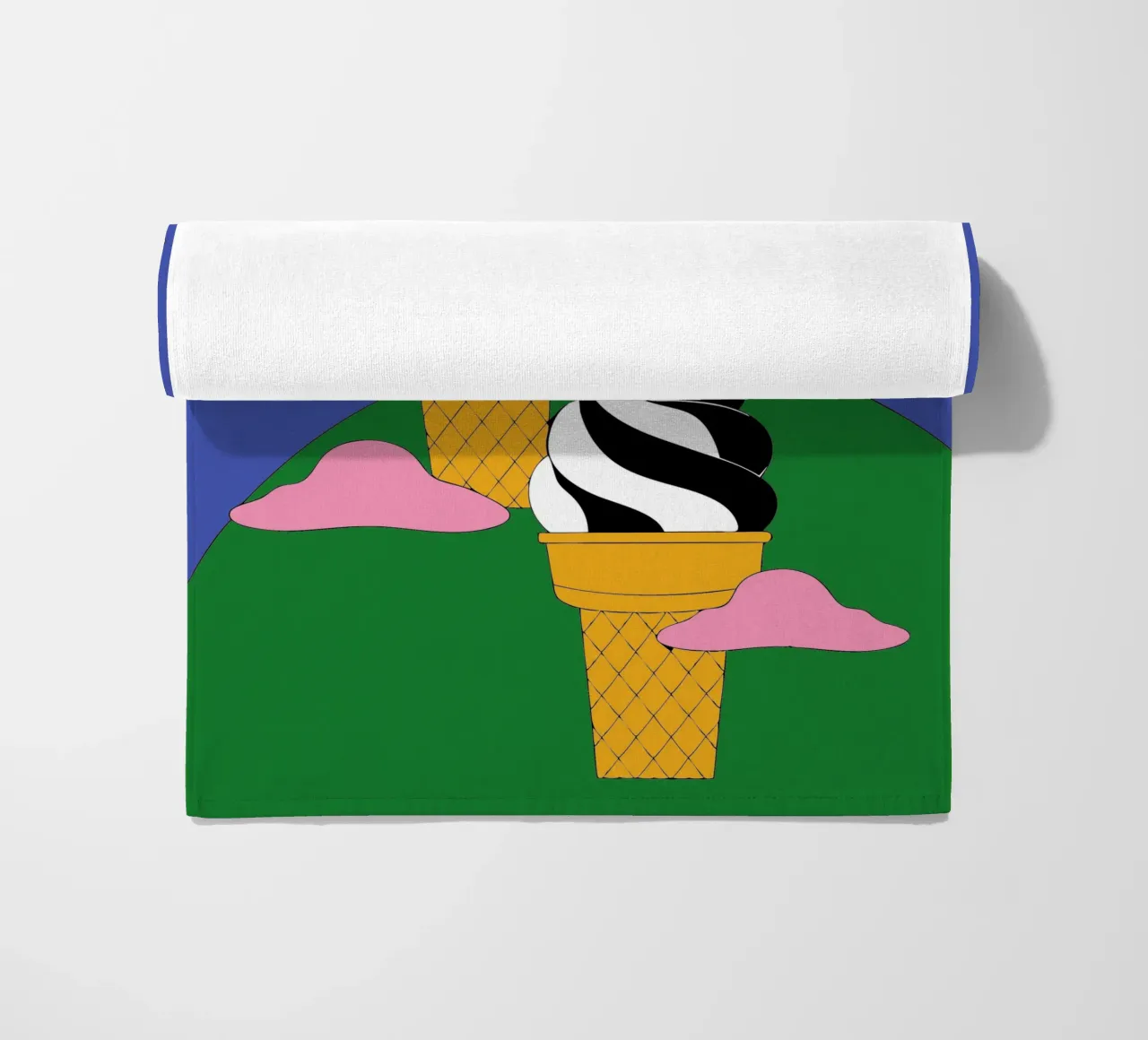 Ice cream beach towel by OUR SHOP