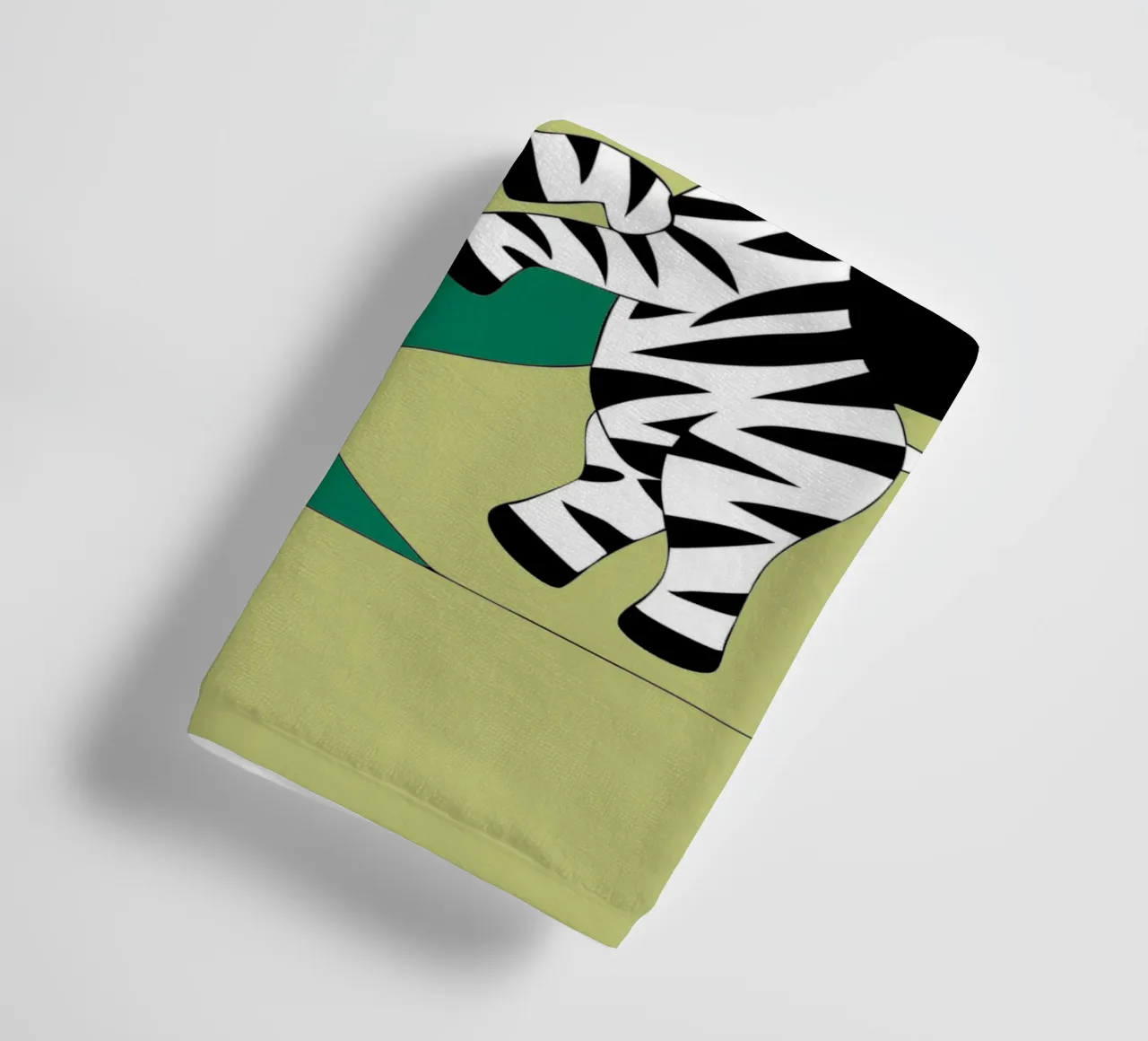 Elefanten und Zebras Handtuch von OUR SHOP