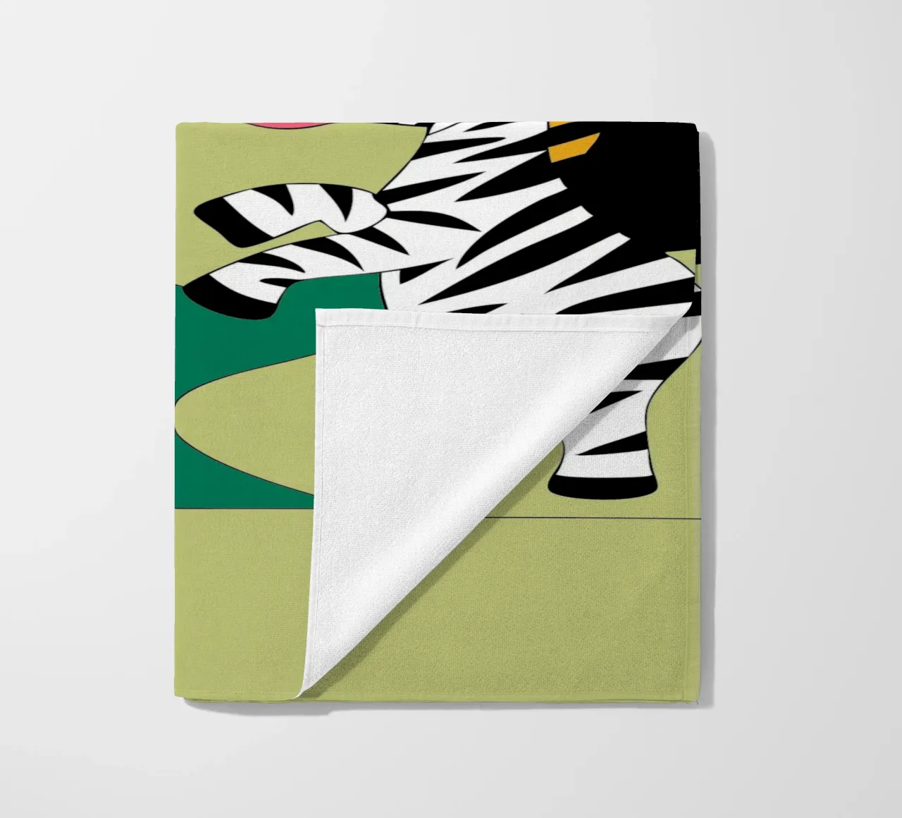 Elefanti e zebre telo mare da OUR SHOP