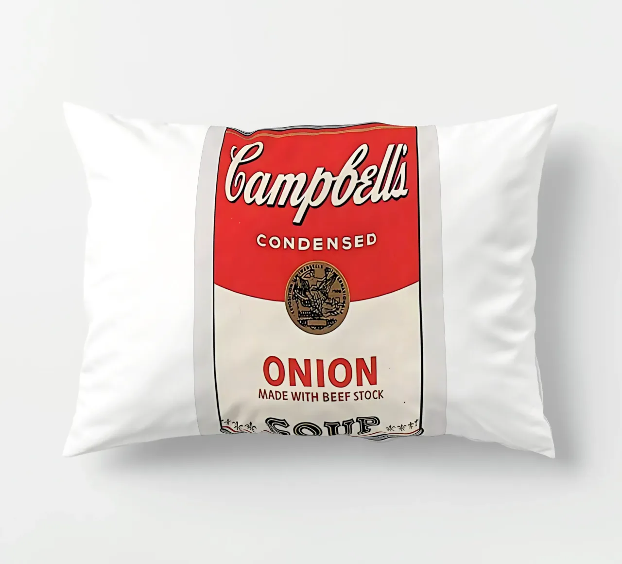 Lattina di zuppa Campbell (cipolla) cuscino da careytowne1