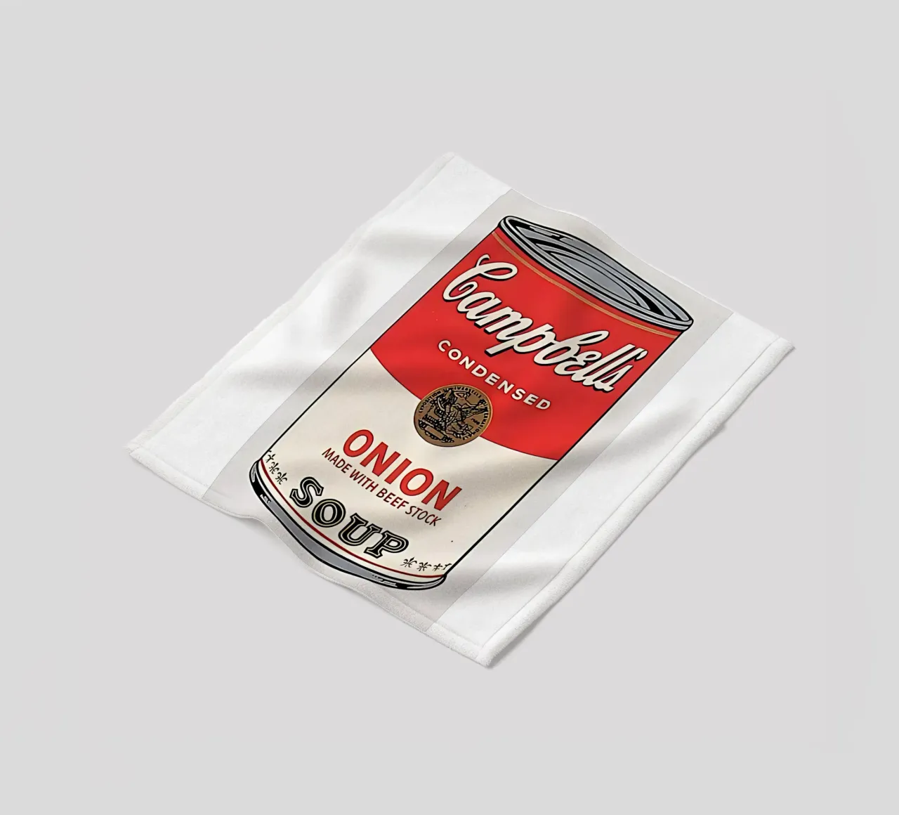 Campbell's soepblik (ui) fleecedeken van careytowne1