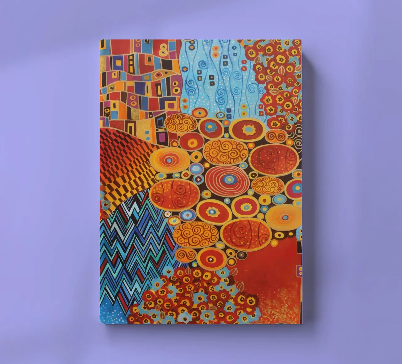 The orange notebook by D1 Shop