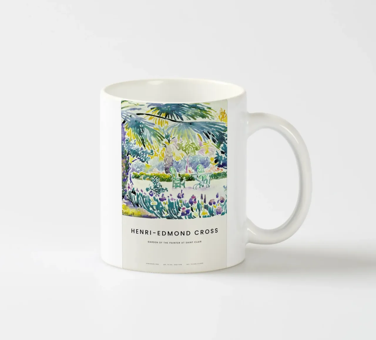Cross - Gardern of the Painter at Saint Clair tazza in ceramica da Vintage by JUNIQE