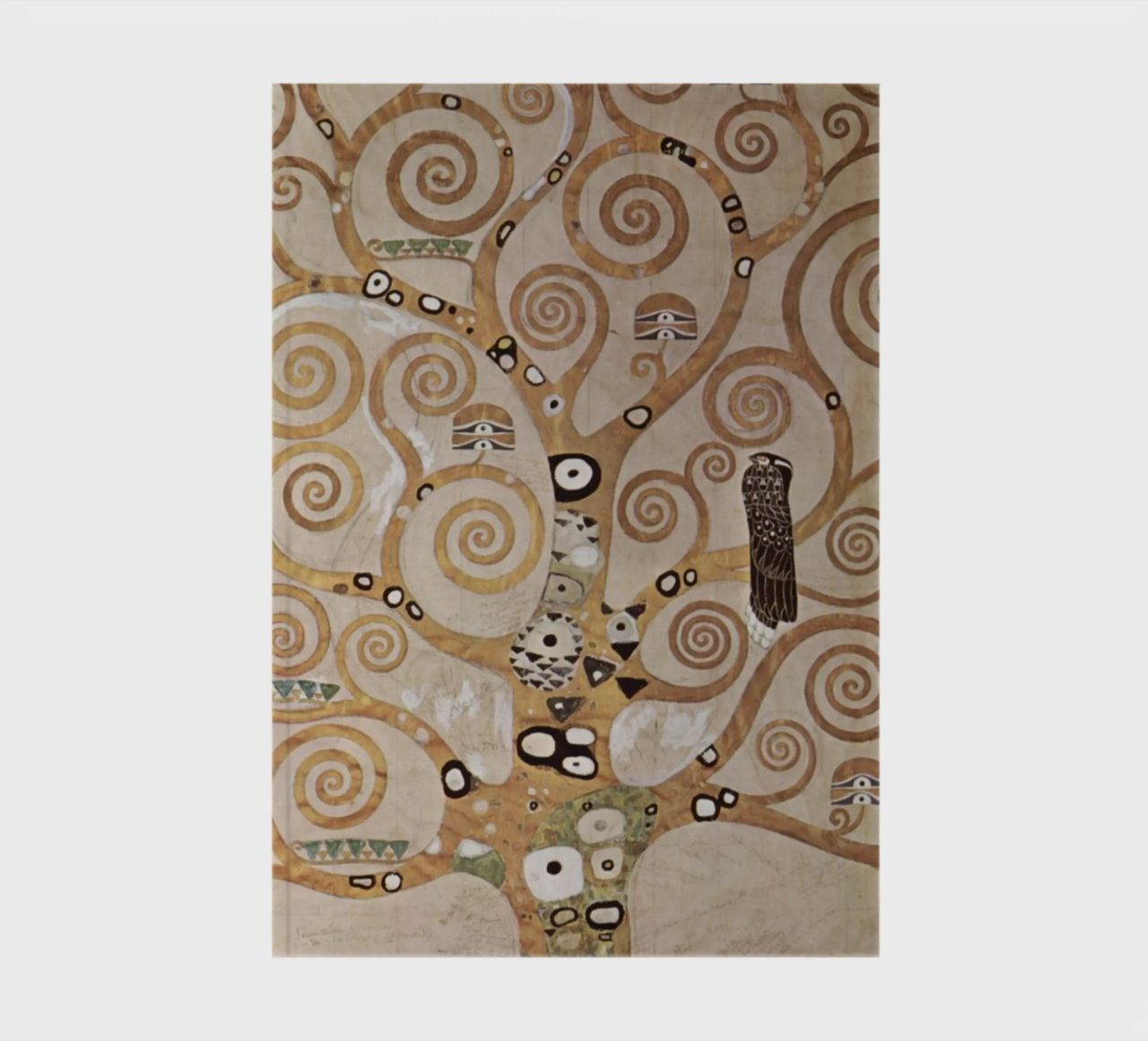 The Tree of Life, Stoclet Frieze notebook by D1 Shop