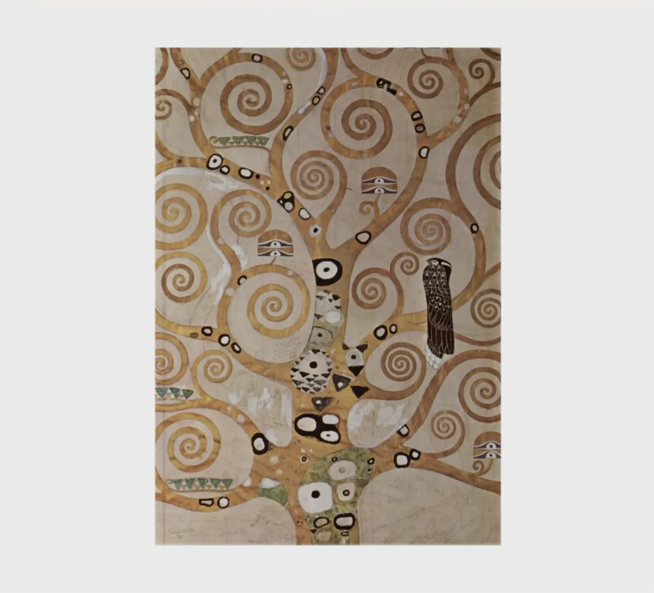 The Tree of Life, Stoclet Frieze notebook by D1 Shop