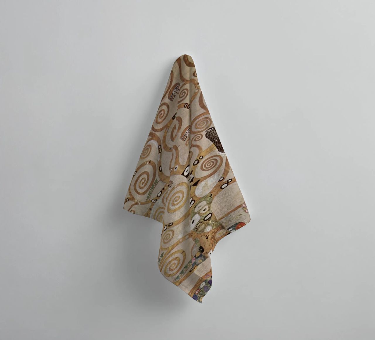 The Tree of Life, Stoclet Frieze towel by D1 Shop