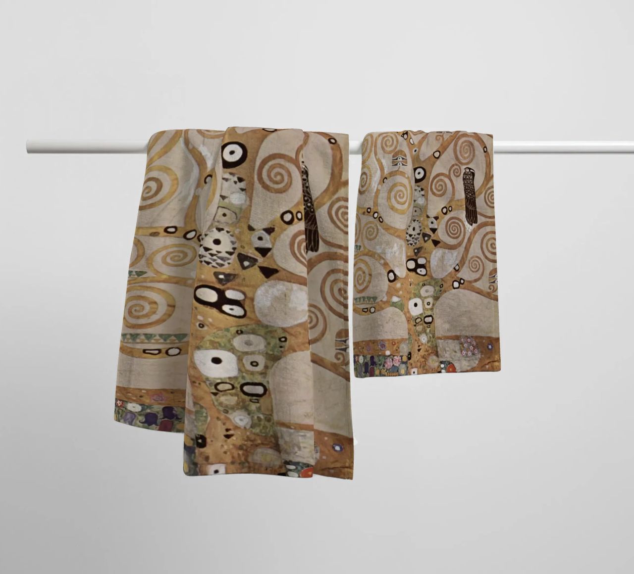 The Tree of Life, Stoclet Frieze towel by D1 Shop