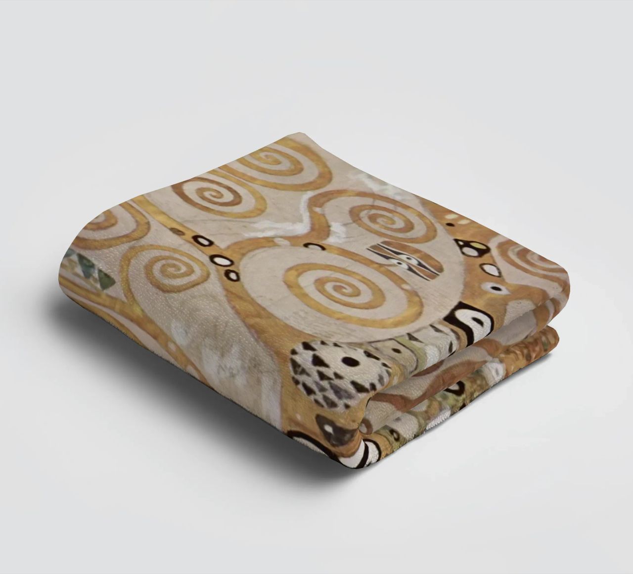 The Tree of Life, Stoclet Frieze towel by D1 Shop
