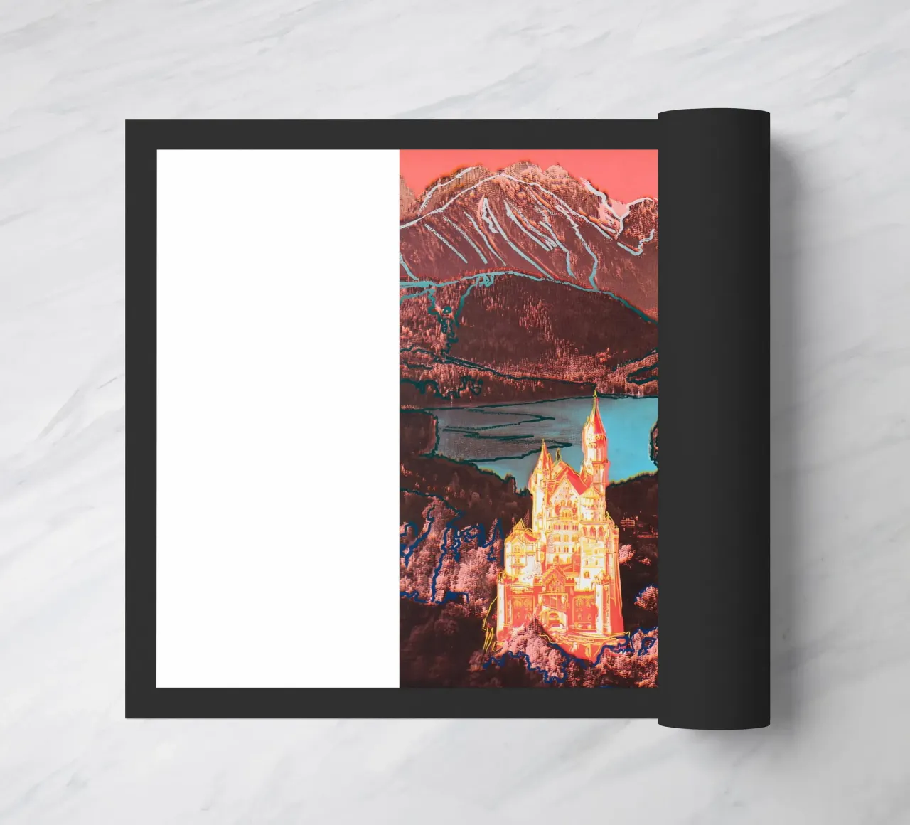 Neuschwanstein di Warhol zerbino da careytowne1