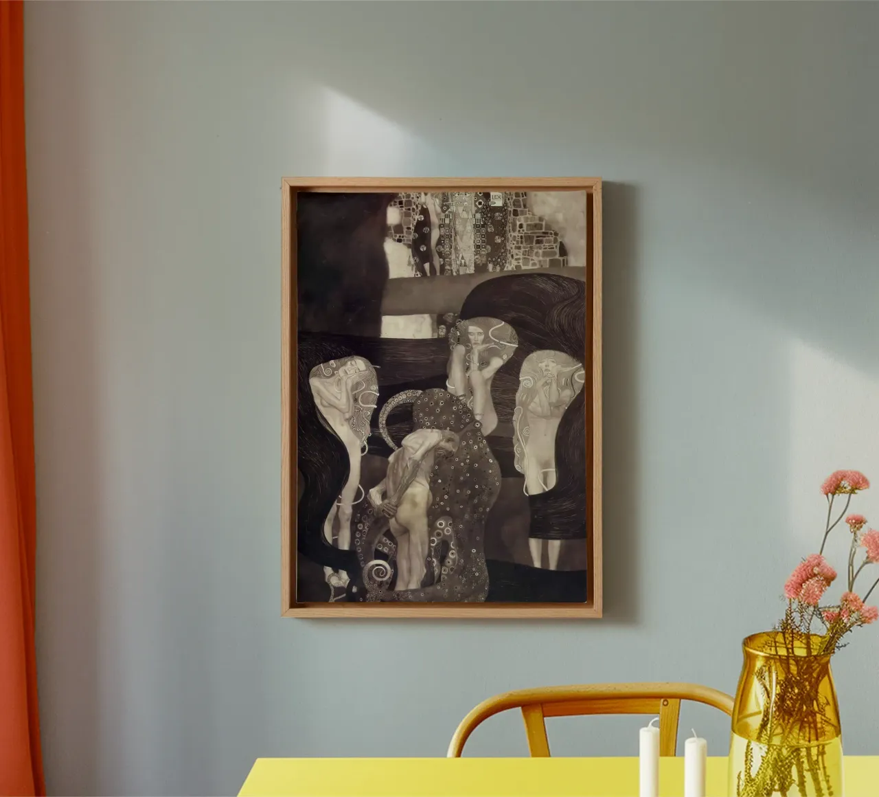 jurispudence canvas with Floater frame by D1 Shop