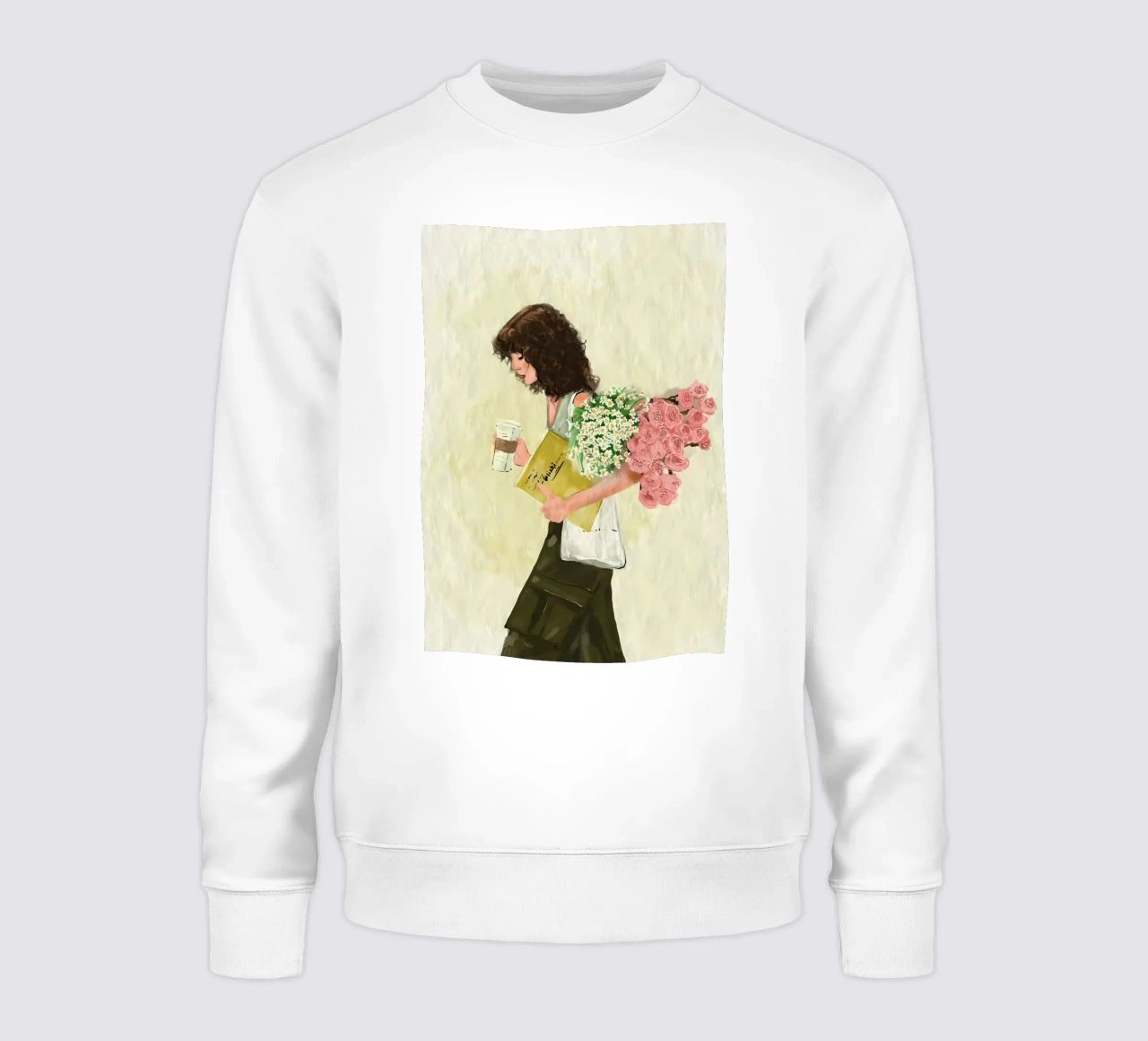 Kaffeekaltschale Sweatshirt von Ayamechan