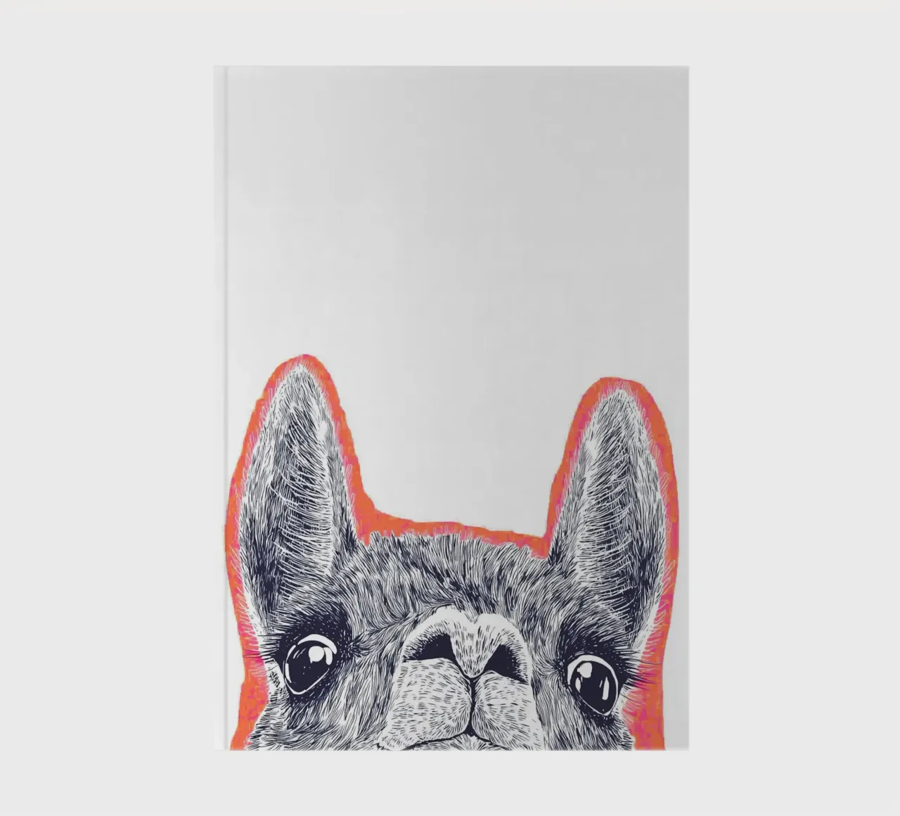 Llama moment notebook by Carinaprint