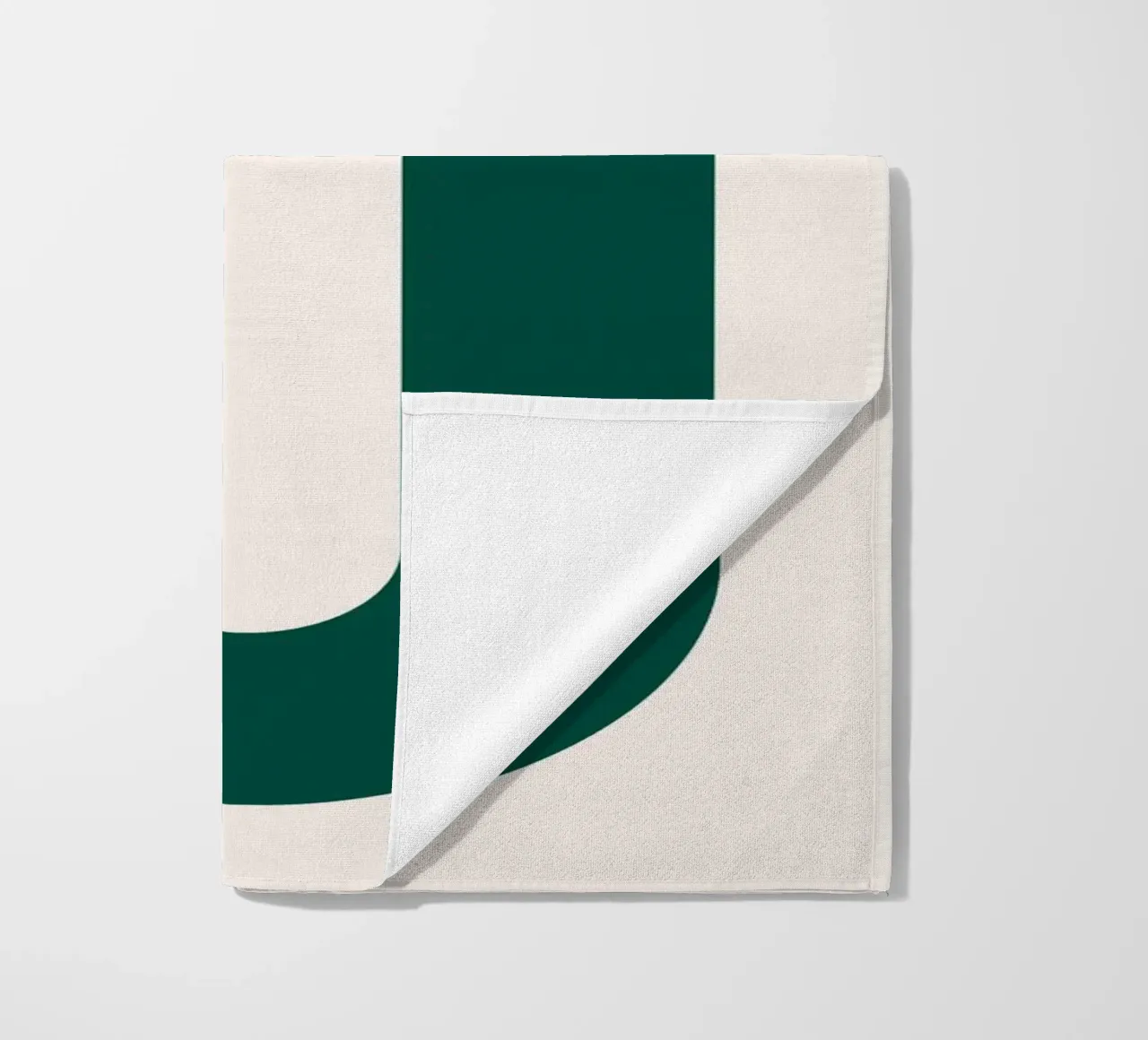 Unico punto a doppio cerchio telo mare da galihstudio