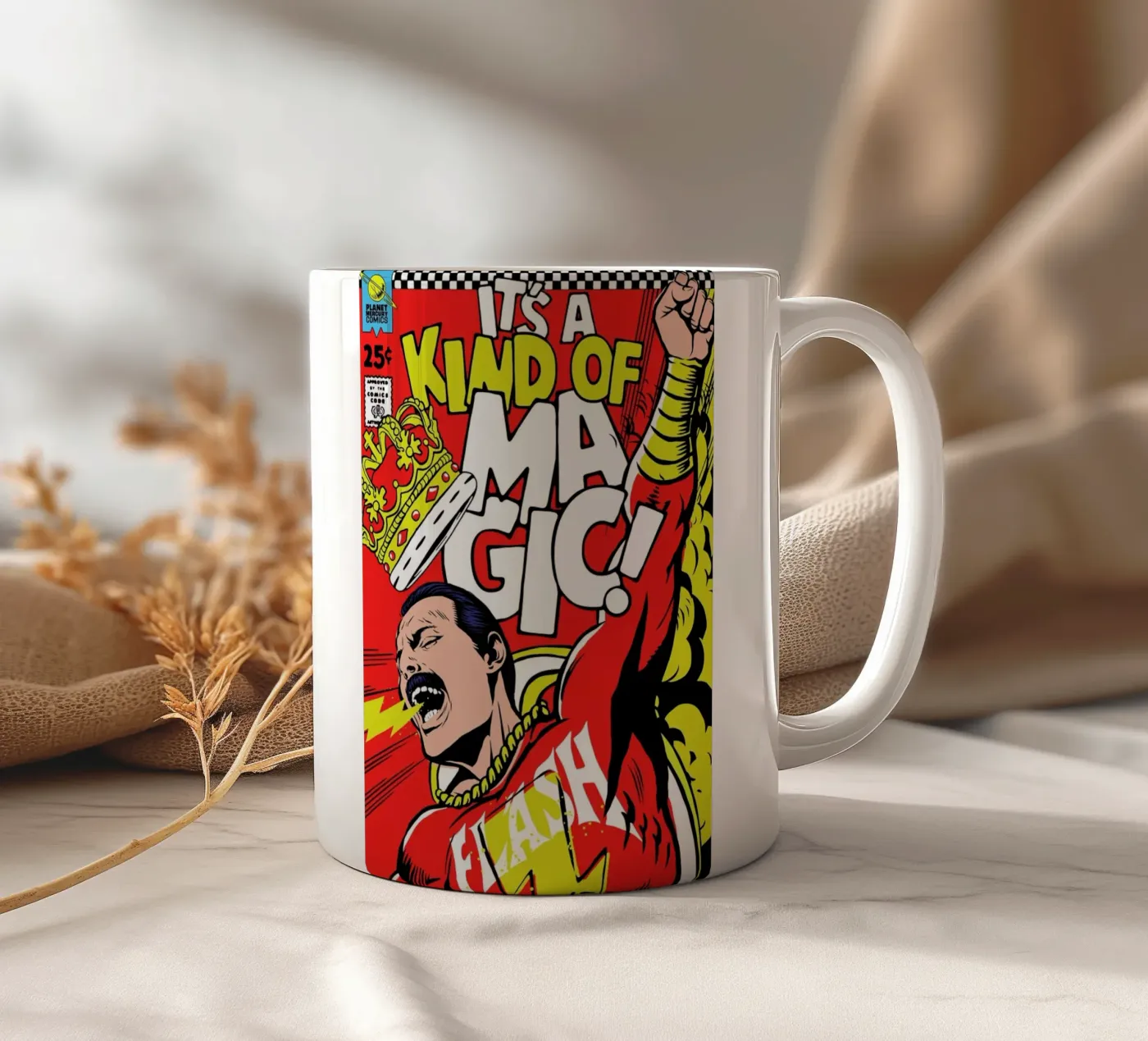 Magic ceramic mug by Butcher Billy