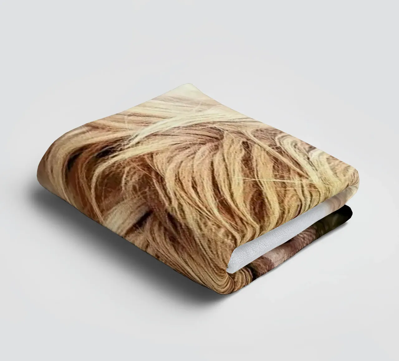 Shaggy Highland Cow towel by Lila x Lola