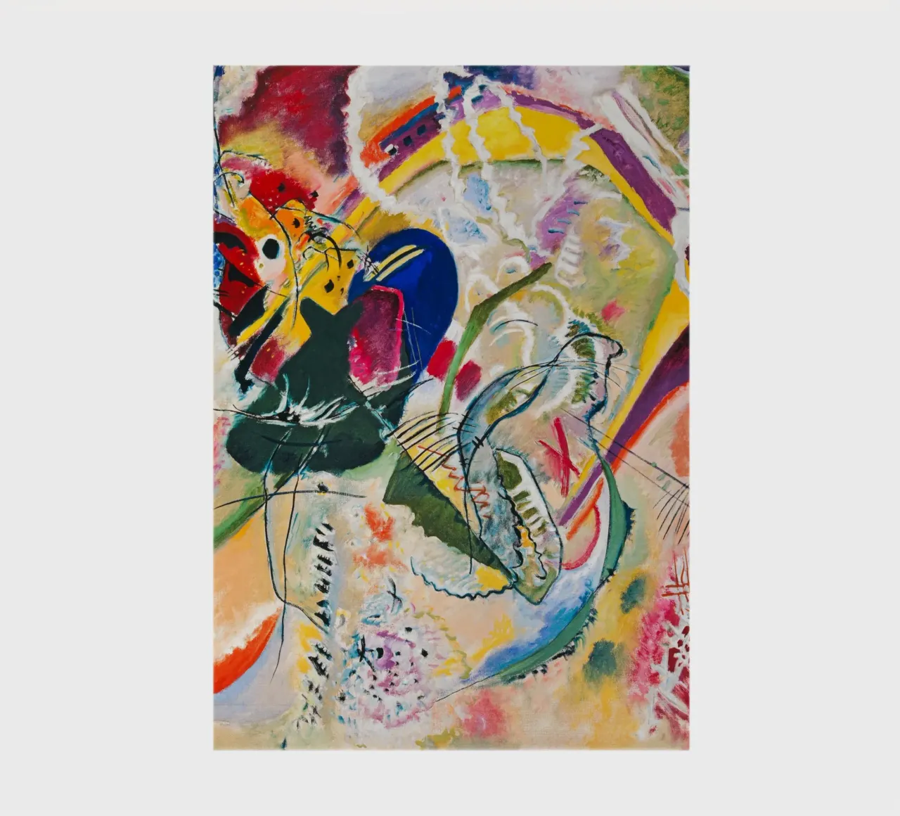 Wassily Kandinsky – Improvisation 35 (1914) notebook by Wirla