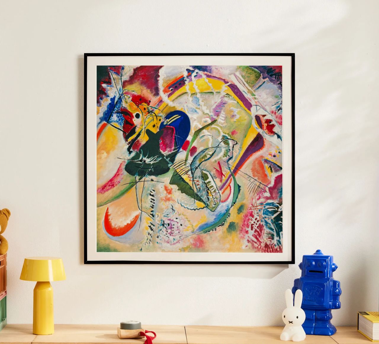 Wassily Kandinsky - Improvisatie 35 (1914) poster van Wirla