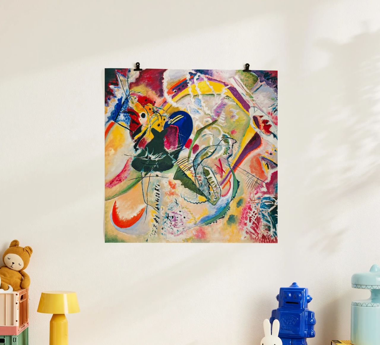Wassily Kandinsky - Improvisatie 35 (1914) poster van Wirla