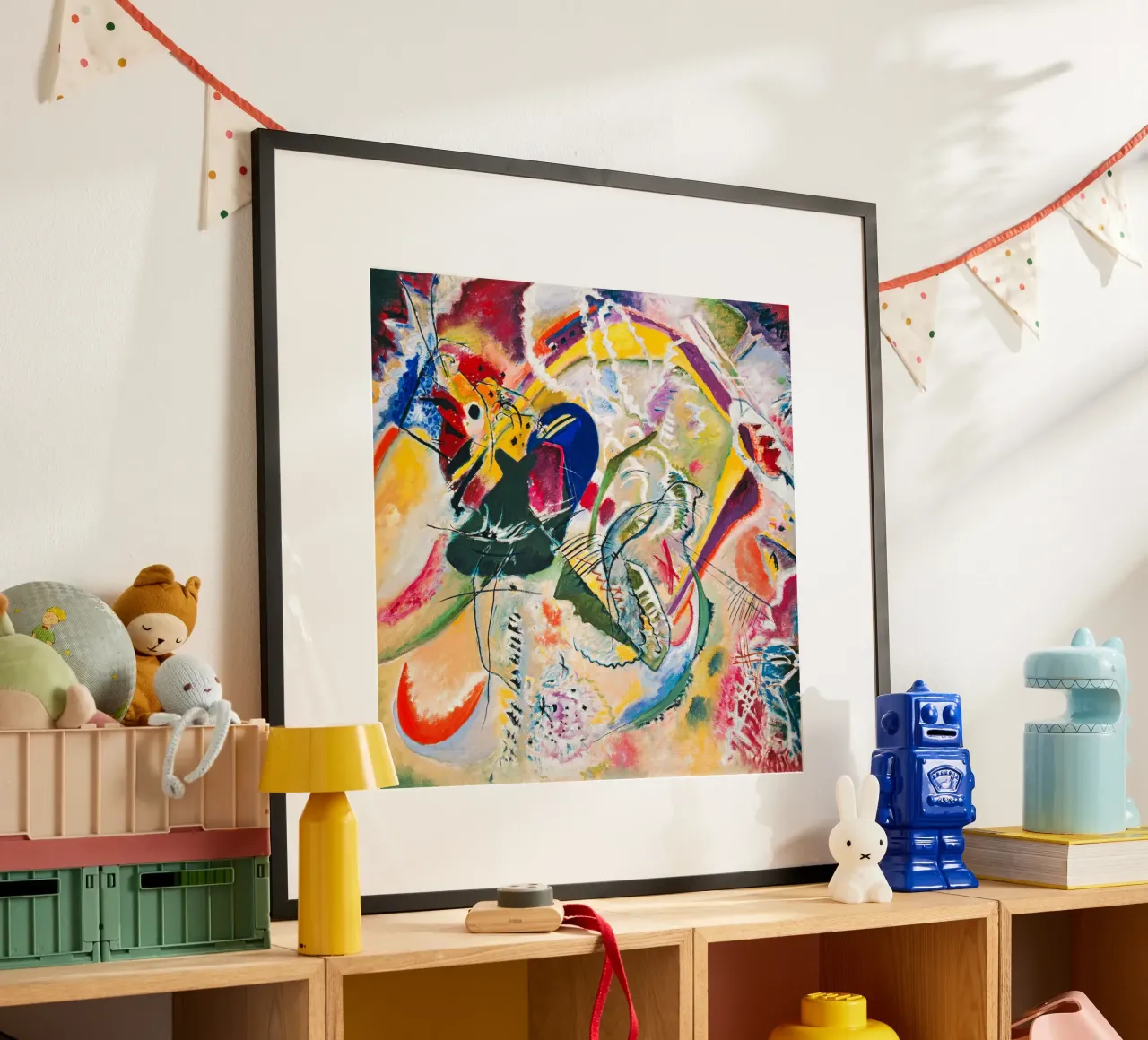 Wassily Kandinsky – Improvisation 35 (1914) poster by Wirla