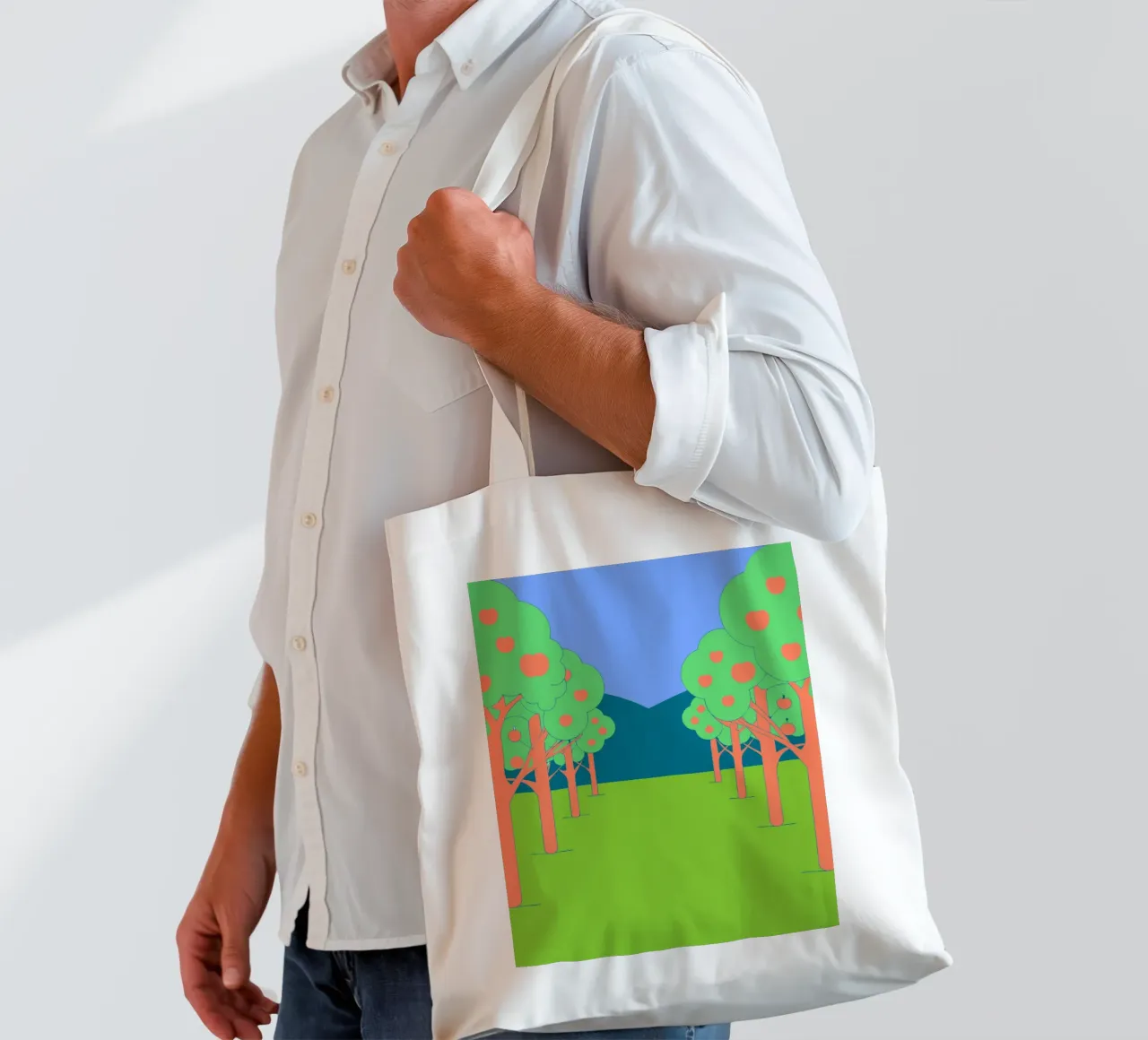 Albero di mele borsa in juta da OUR SHOP