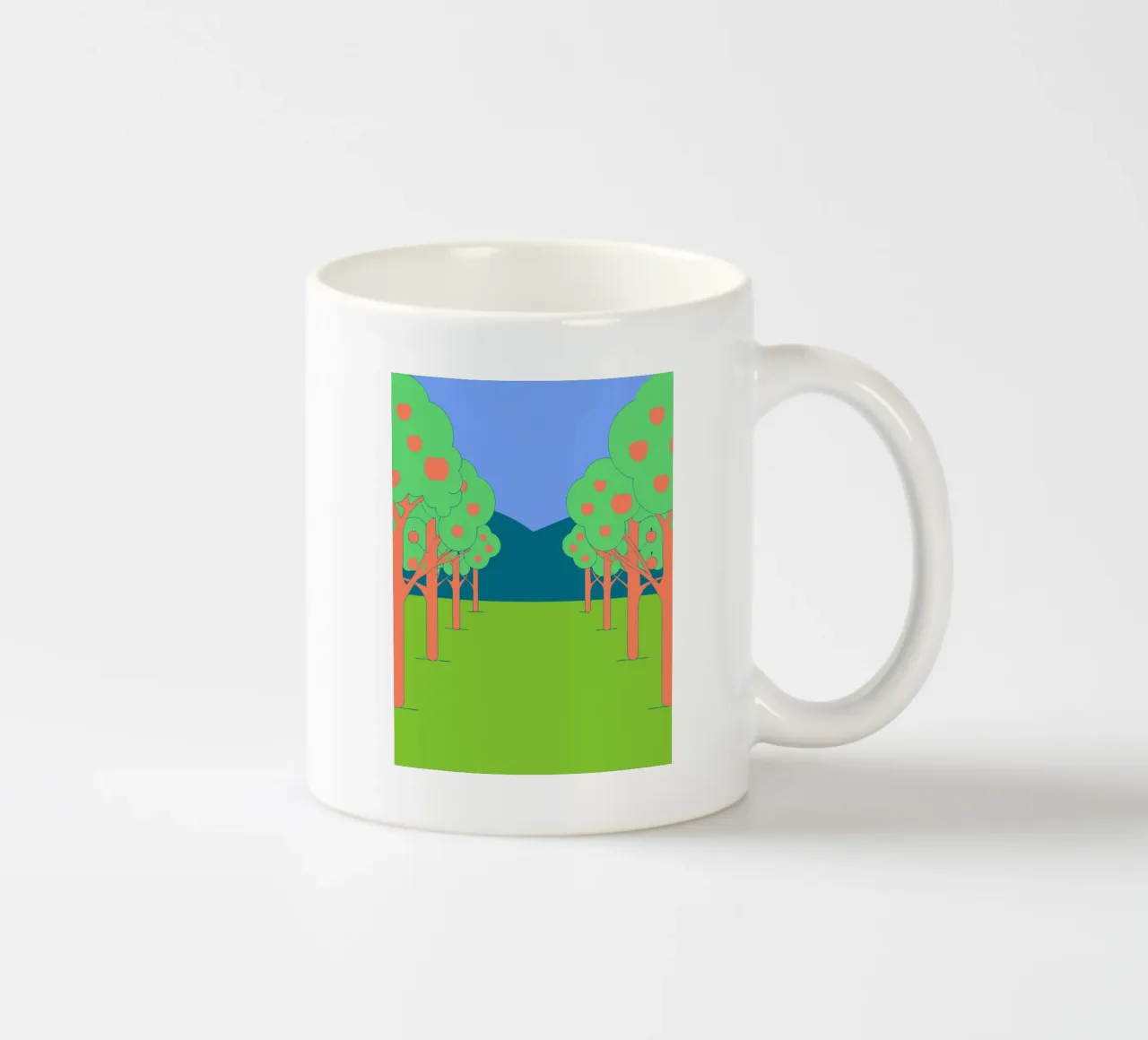 Albero di mele tazza in ceramica da OUR SHOP