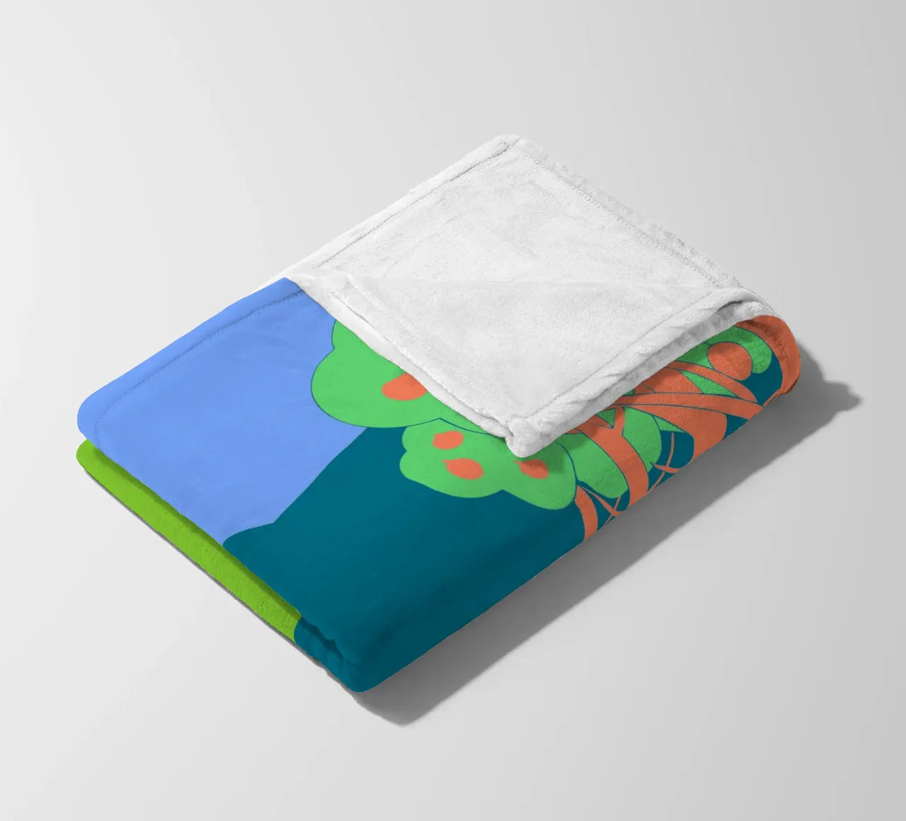 Apfelbaum Fleecedecke von OUR SHOP