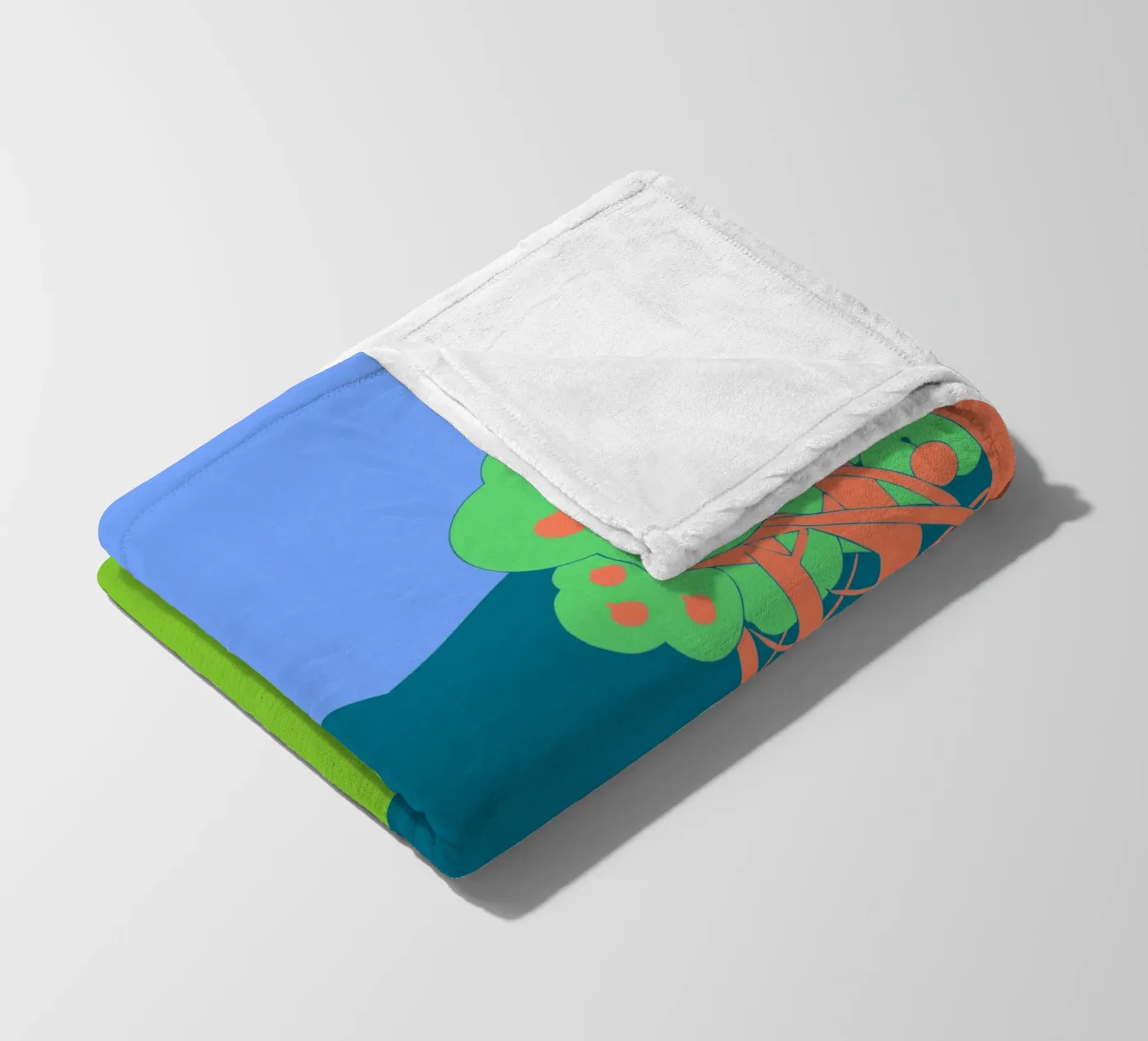 Apfelbaum Fleecedecke von OUR SHOP