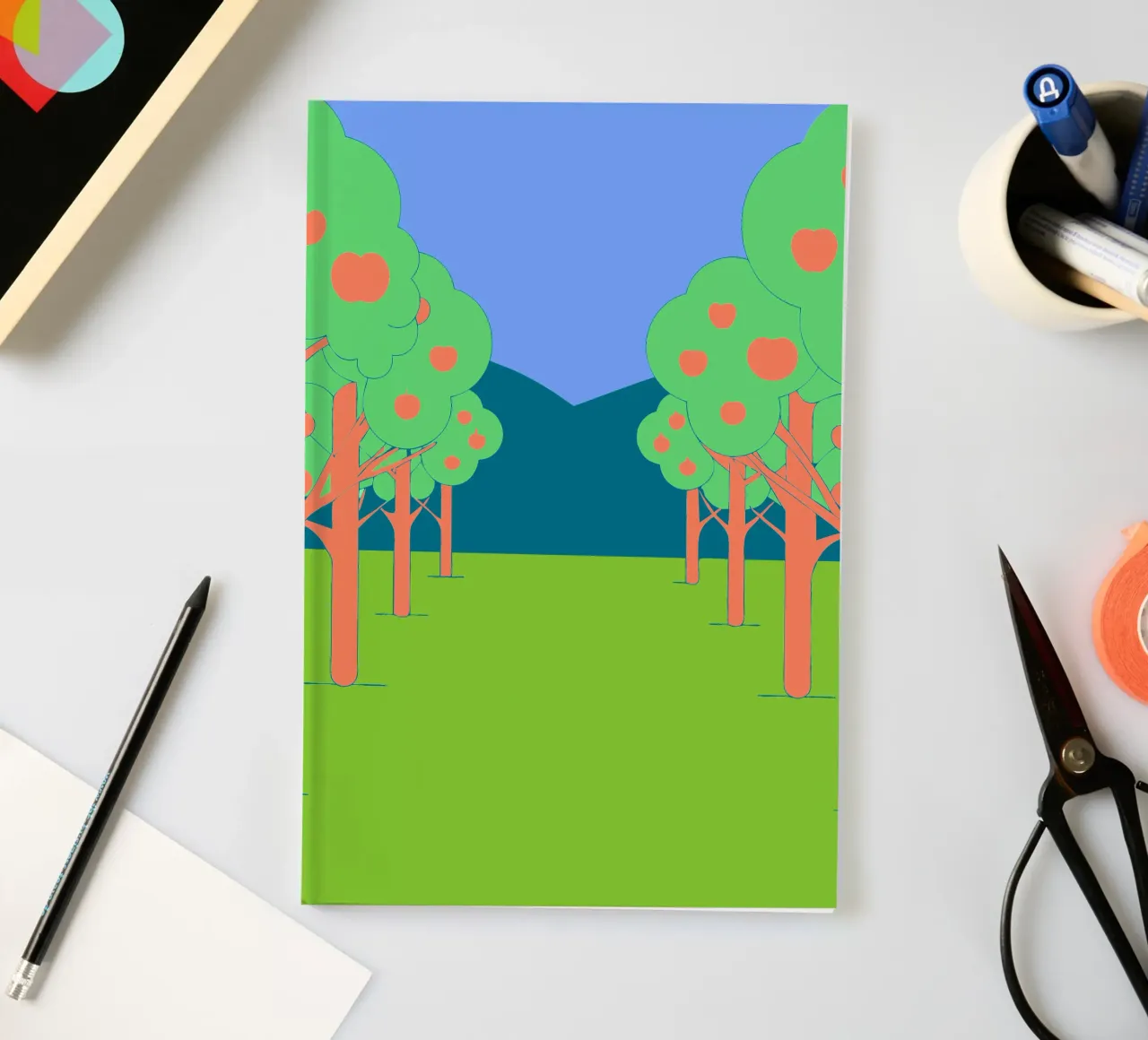 Apple Tree notebook by OUR SHOP
