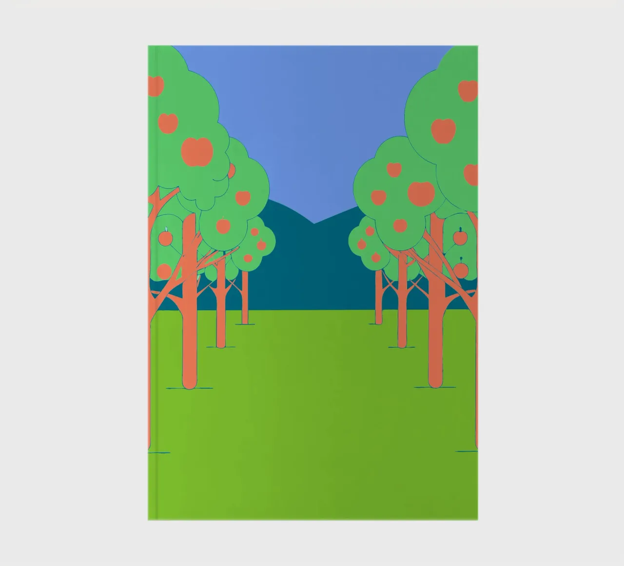 Apple Tree notebook by OUR SHOP