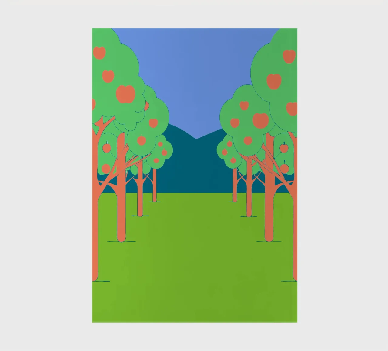Apple Tree notebook by OUR SHOP