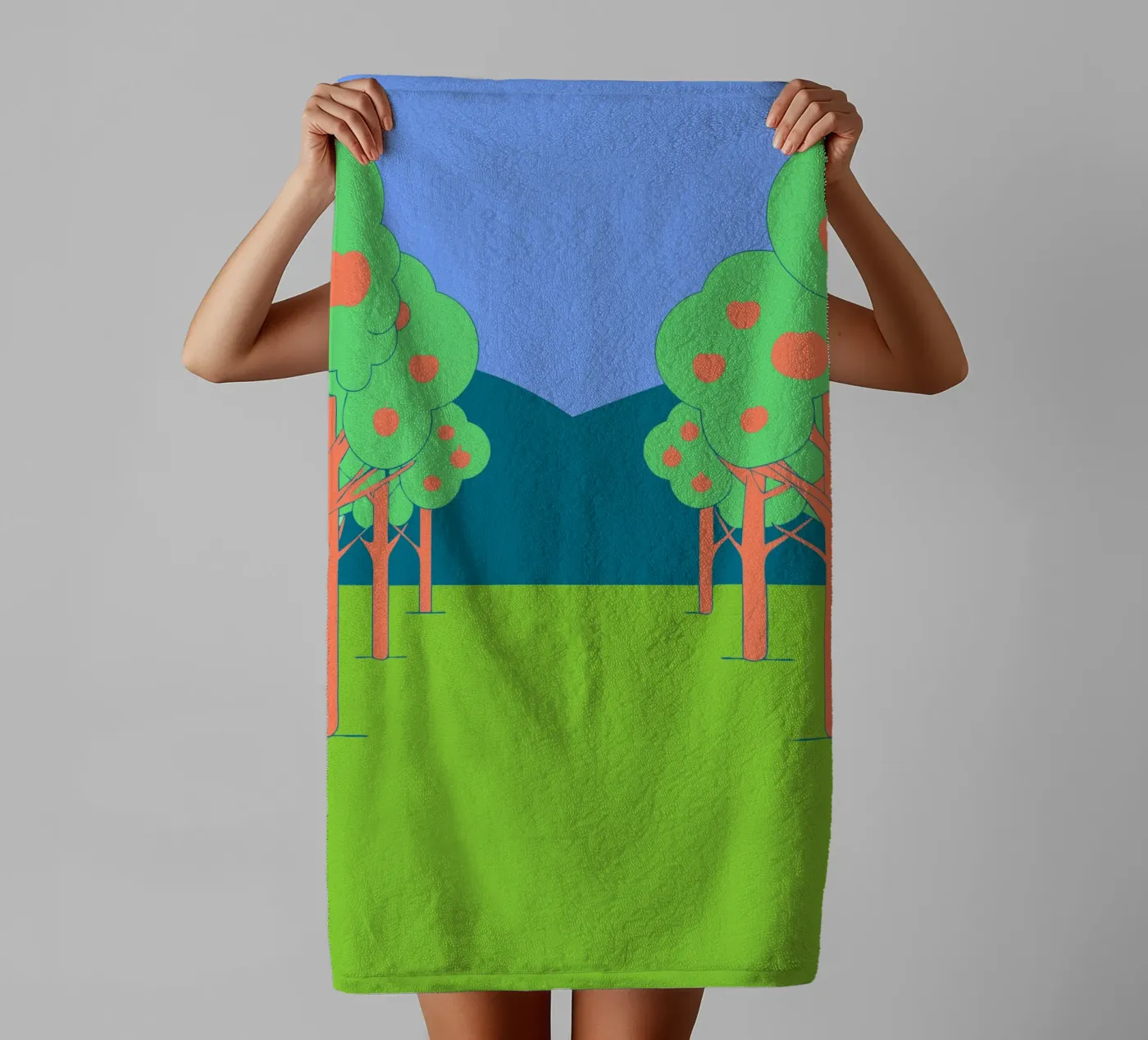 Apple Tree badhanddoek van OUR SHOP