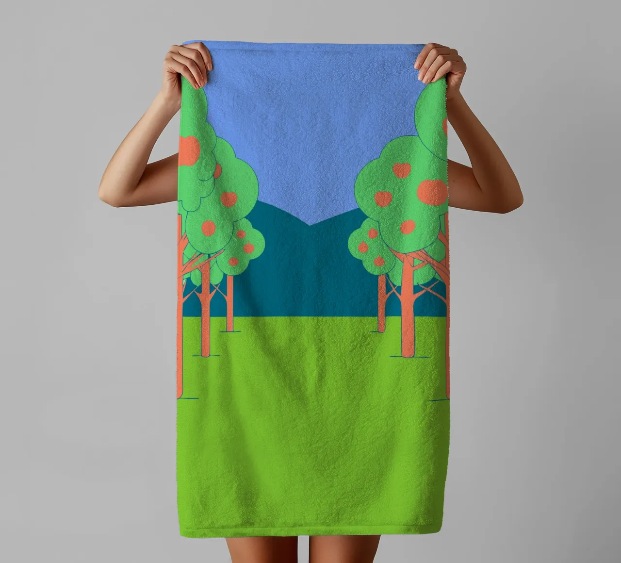 Albero di mele asciugamano da bagno da OUR SHOP