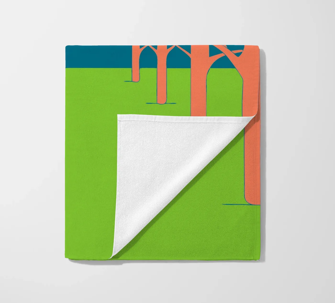 Apple Tree beach towel by OUR SHOP